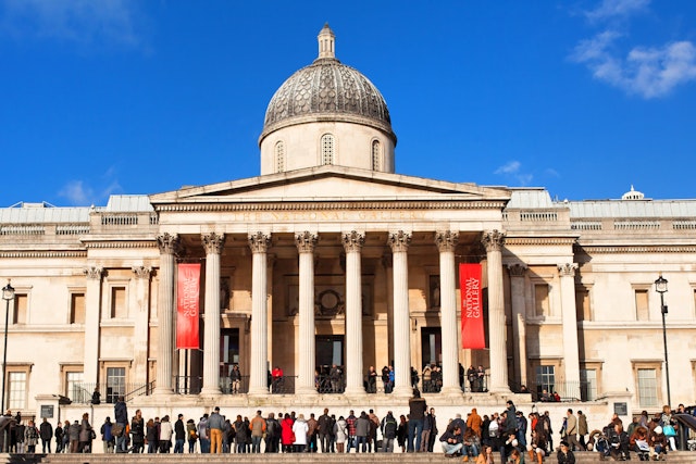 National portrait gallery and Trafalgar Square
architecture, art, bright, british, built, city, classical, colonnade, color, culture, destinations, dome, england, english, europe, european, exterior, facade, fountain, front, gallery, history, illuminated, interest, international, landmark, london, museum, national, night, nobody, place, reflection, square, stairs, structure, summer, tourism, tourists, trafalgar, travel, twilight, typically, uk, view, westminster