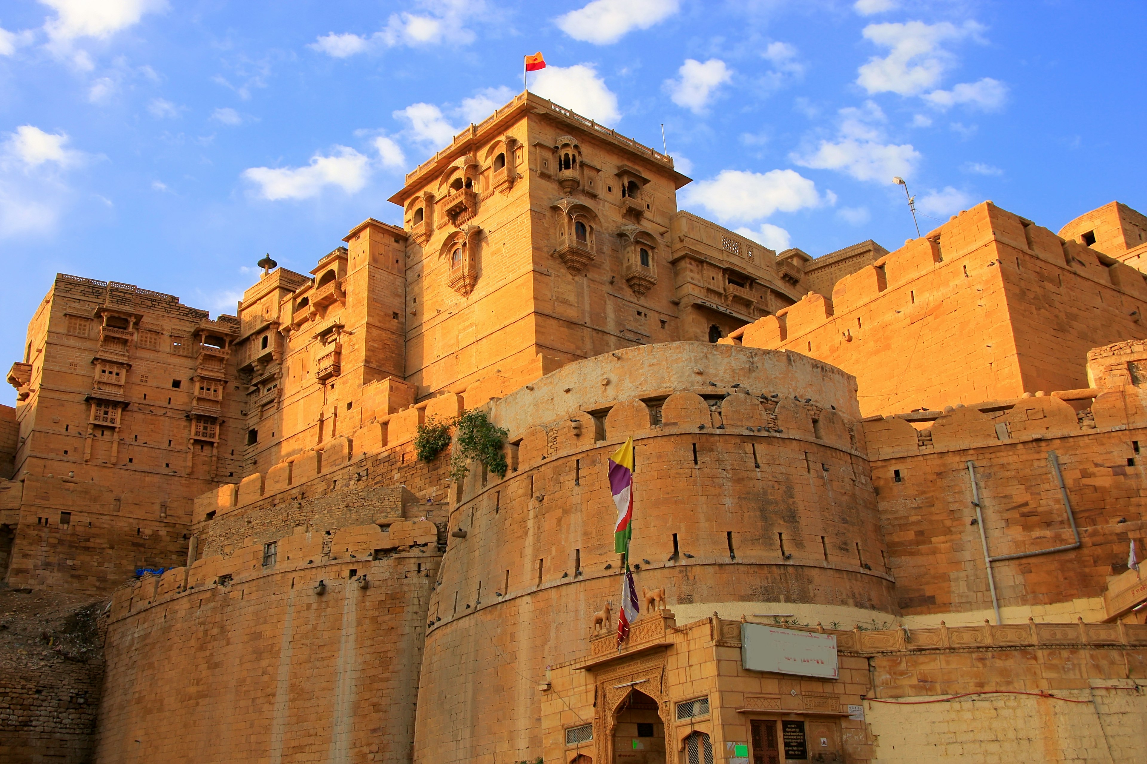 Jaisalmer fort in Rajasthan, India.