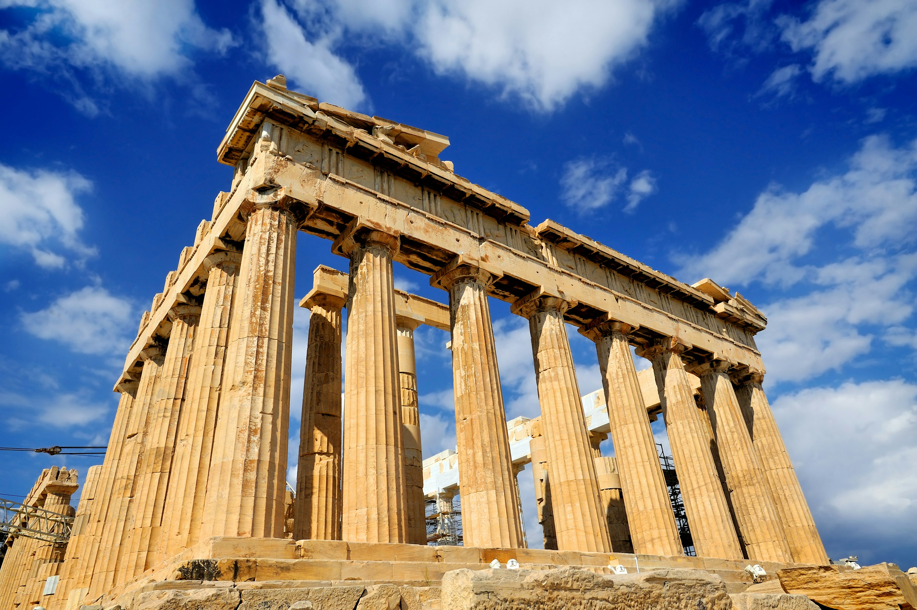 Parthenon on the Acropolis in Athens, Greece