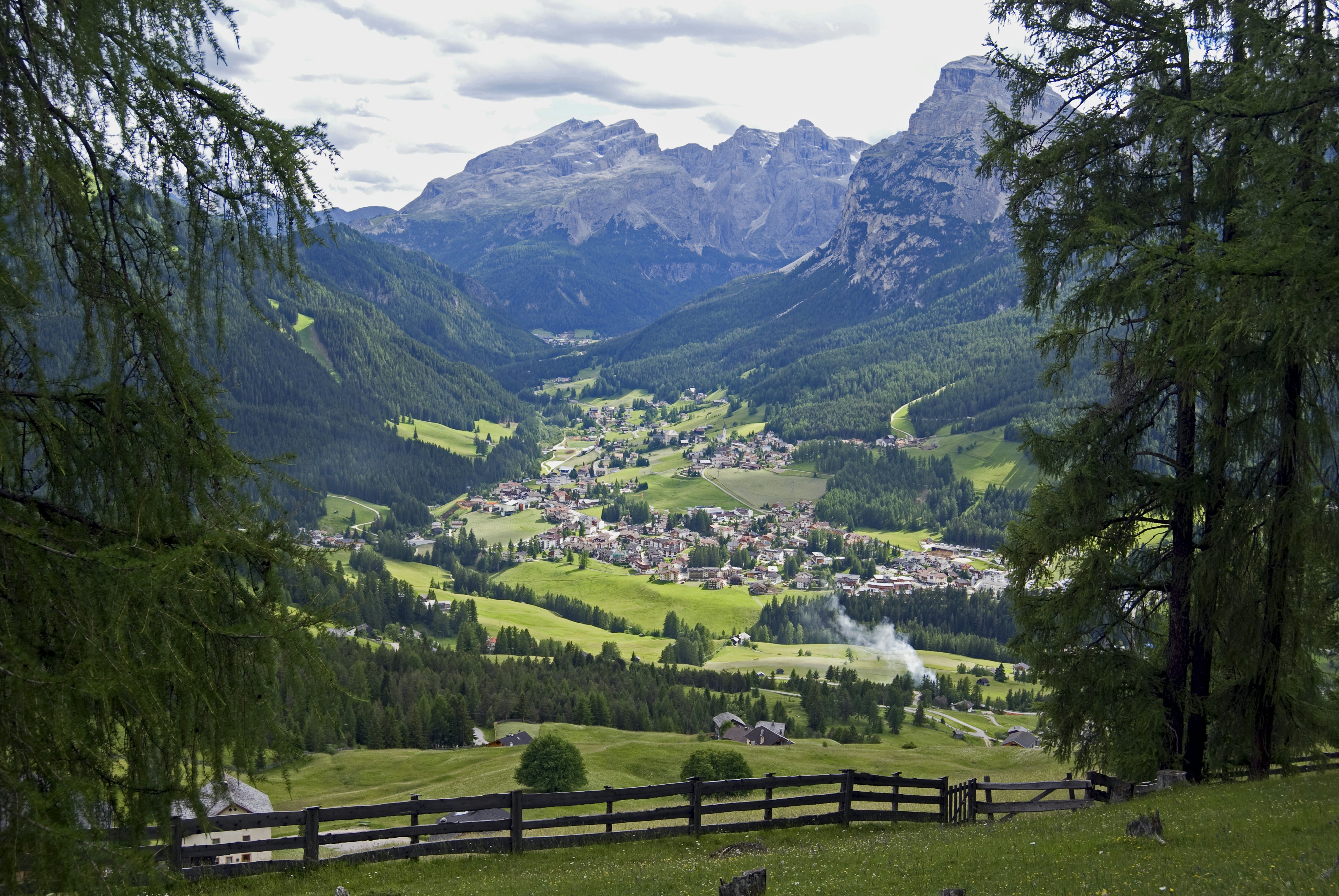 La Villa in the Dolomite Mountains, Italy