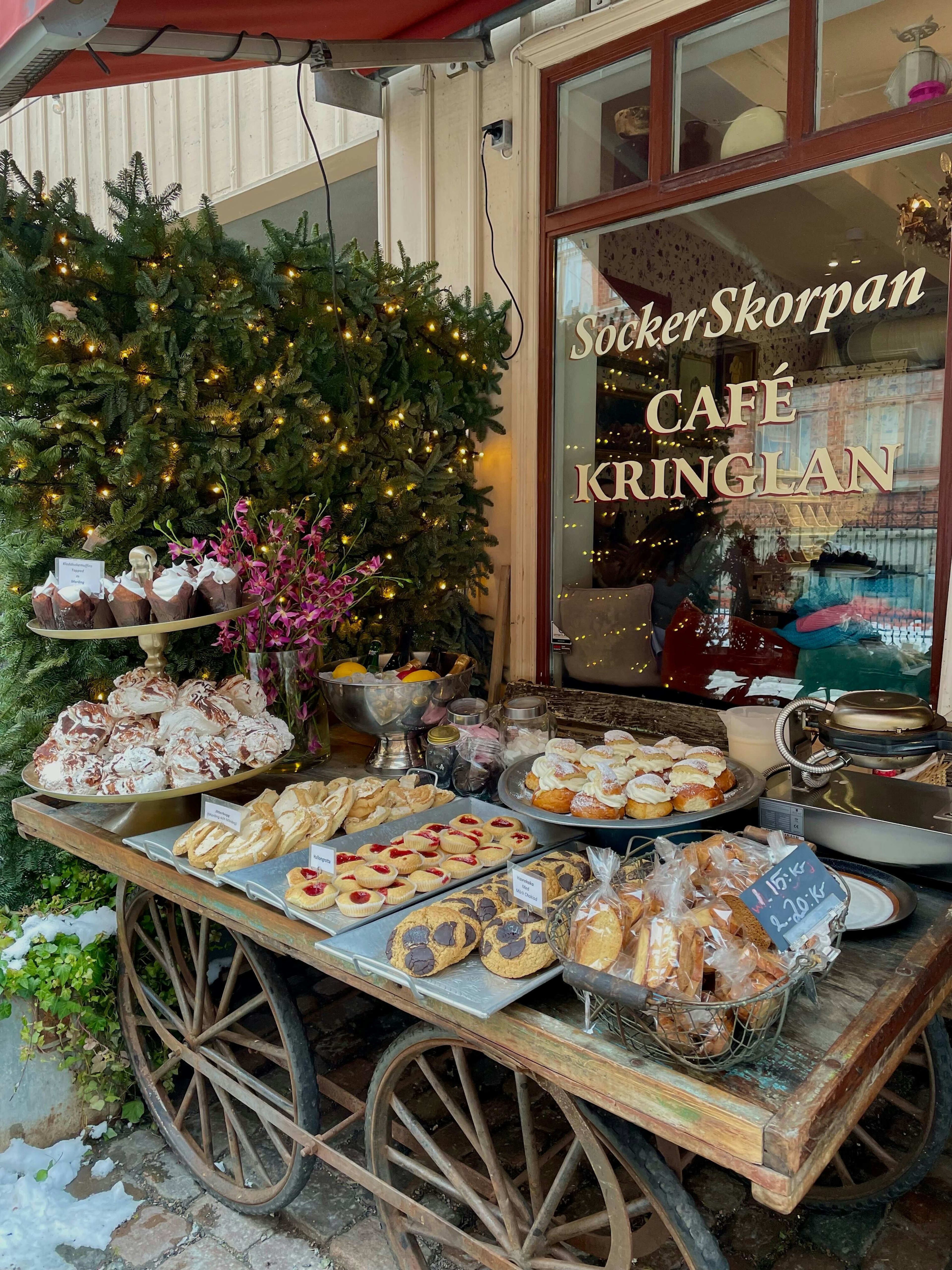 Pastries in Gothenburg, Sweden