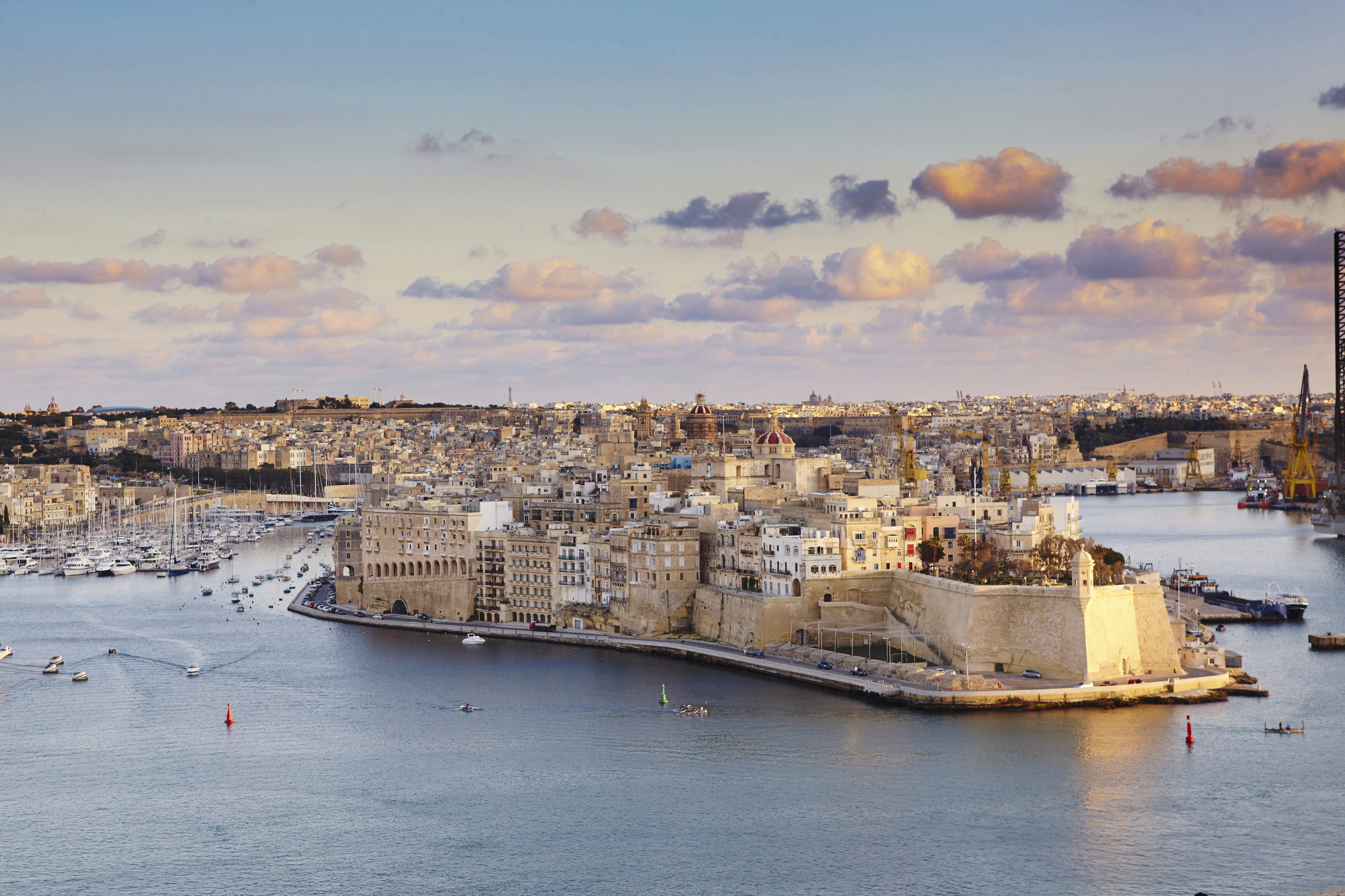 The ancient fortified city of Senglea.