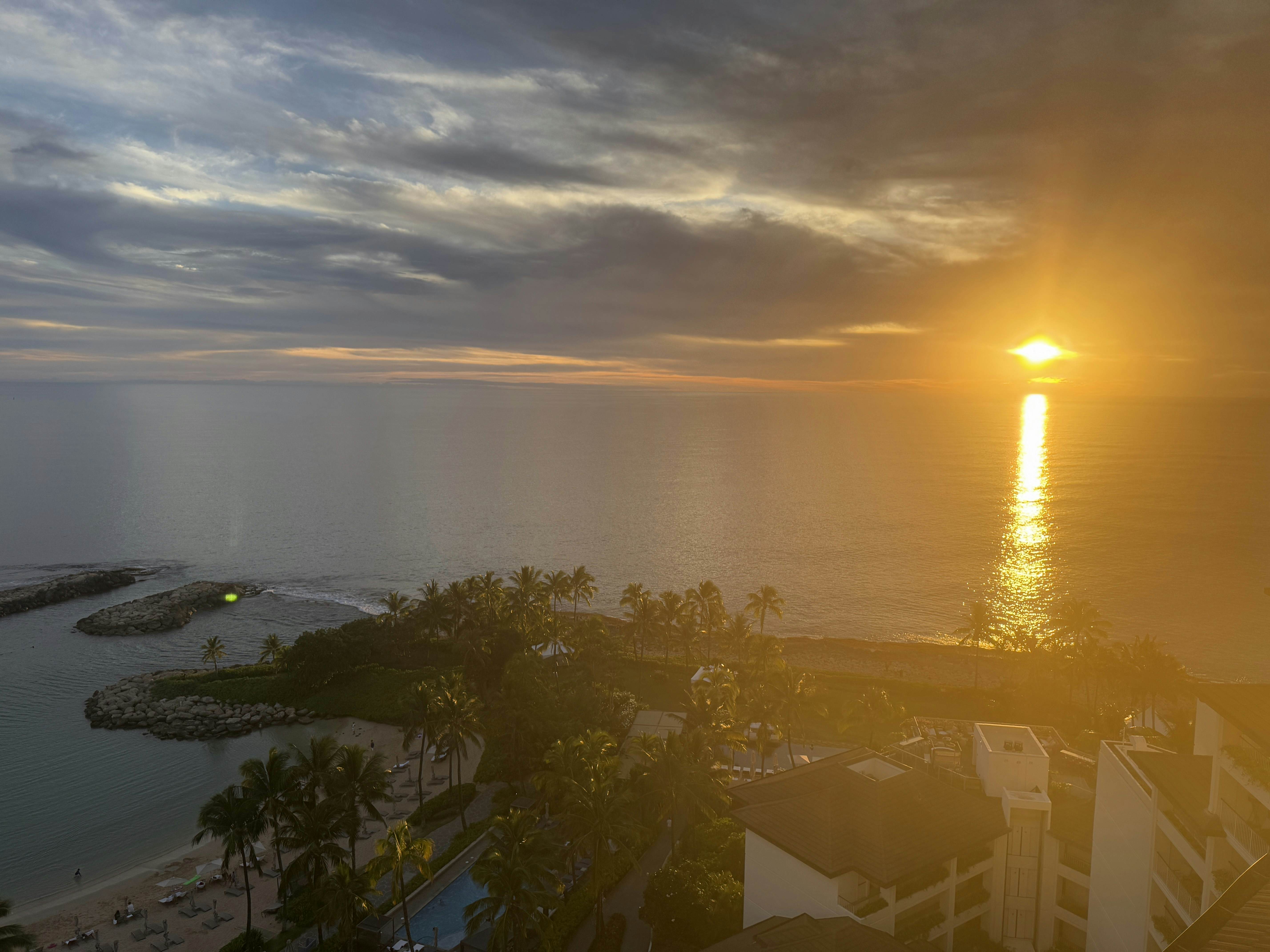 Sunset at Four Seasons O‘ahu