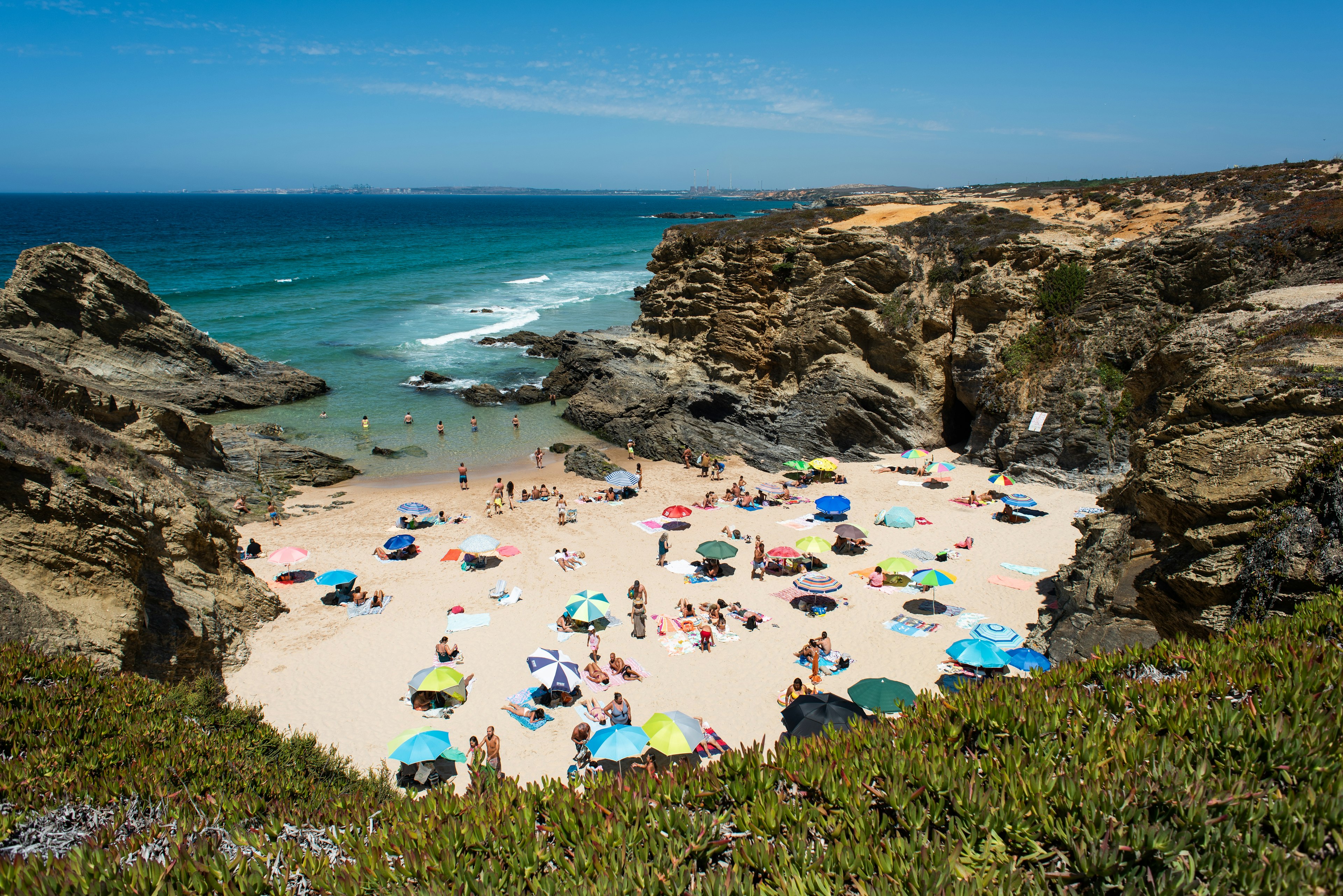 August 2024:  Praia do Banho Porto Covo