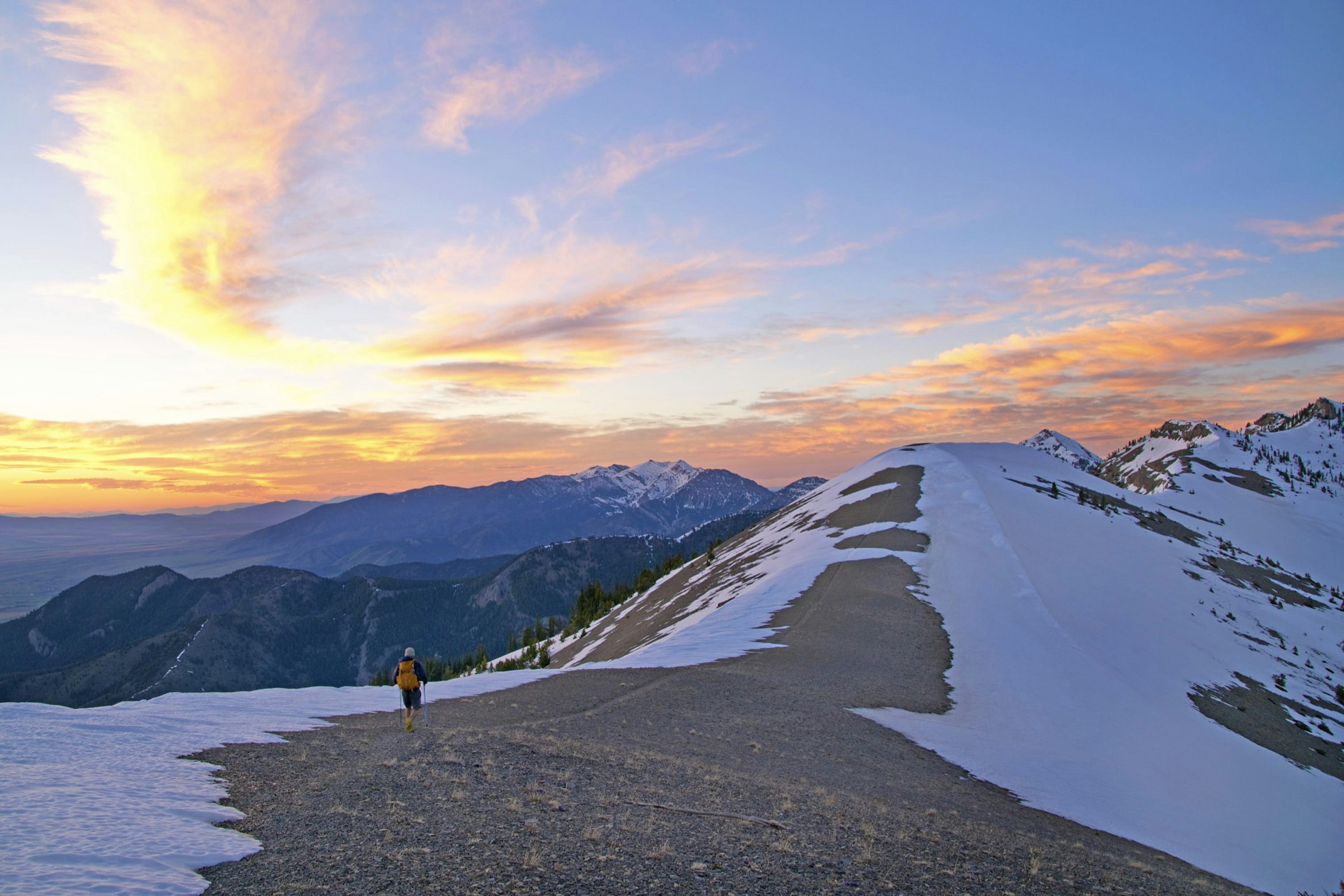 The feeling of exertion, as well as nature’s art display, are why many flock to the U.S. and backpack its trails