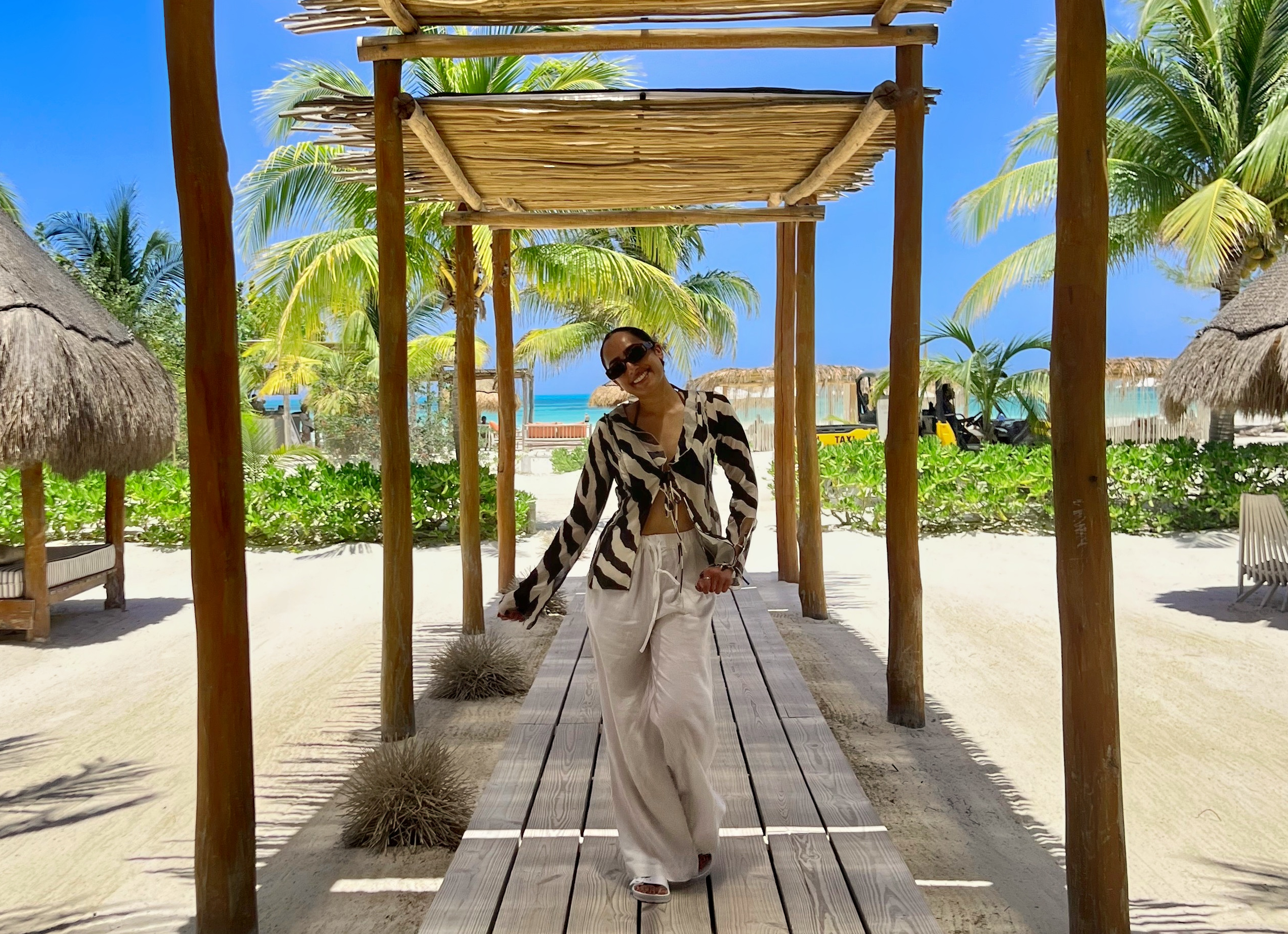 Serina Patel in Isla Holbox