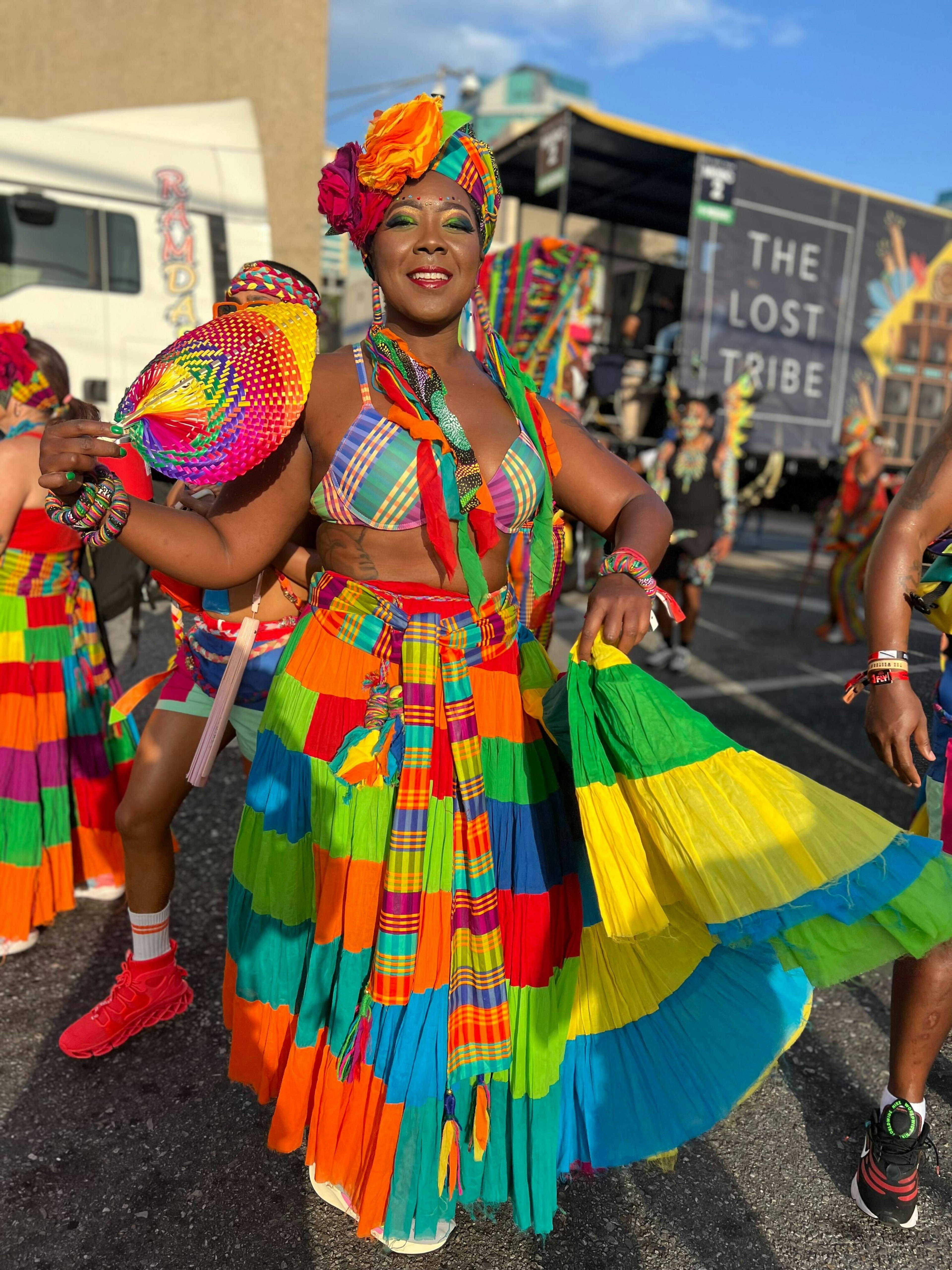 Alicia Johnson at Trinidad and Tobago’s Carnival