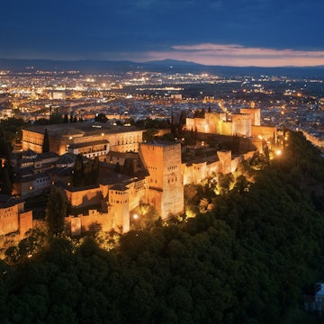 Alhambra aerial view at night with historical buildings in Granada, Spain.; Shutterstock ID 1590262903; purchase_order: 65050 - Digital Destinations and Articles; job: Lonely Planet Online Editorial; client: Guide to Granada; other: Brian Healy
1590262903
above, aerial, alhambra, ancient, andalucia, andalusia, architecture, banff, building, city, cityscape, complex, drone, dusk, europe, evening, fortress, granada, historical, islam, islamic, landmark, night, old, palace, renaissance, roman, royal, skyline, spain, tourism, town, travel, vintage
Alhambra aerial view at night with historical buildings in Granada, Spain