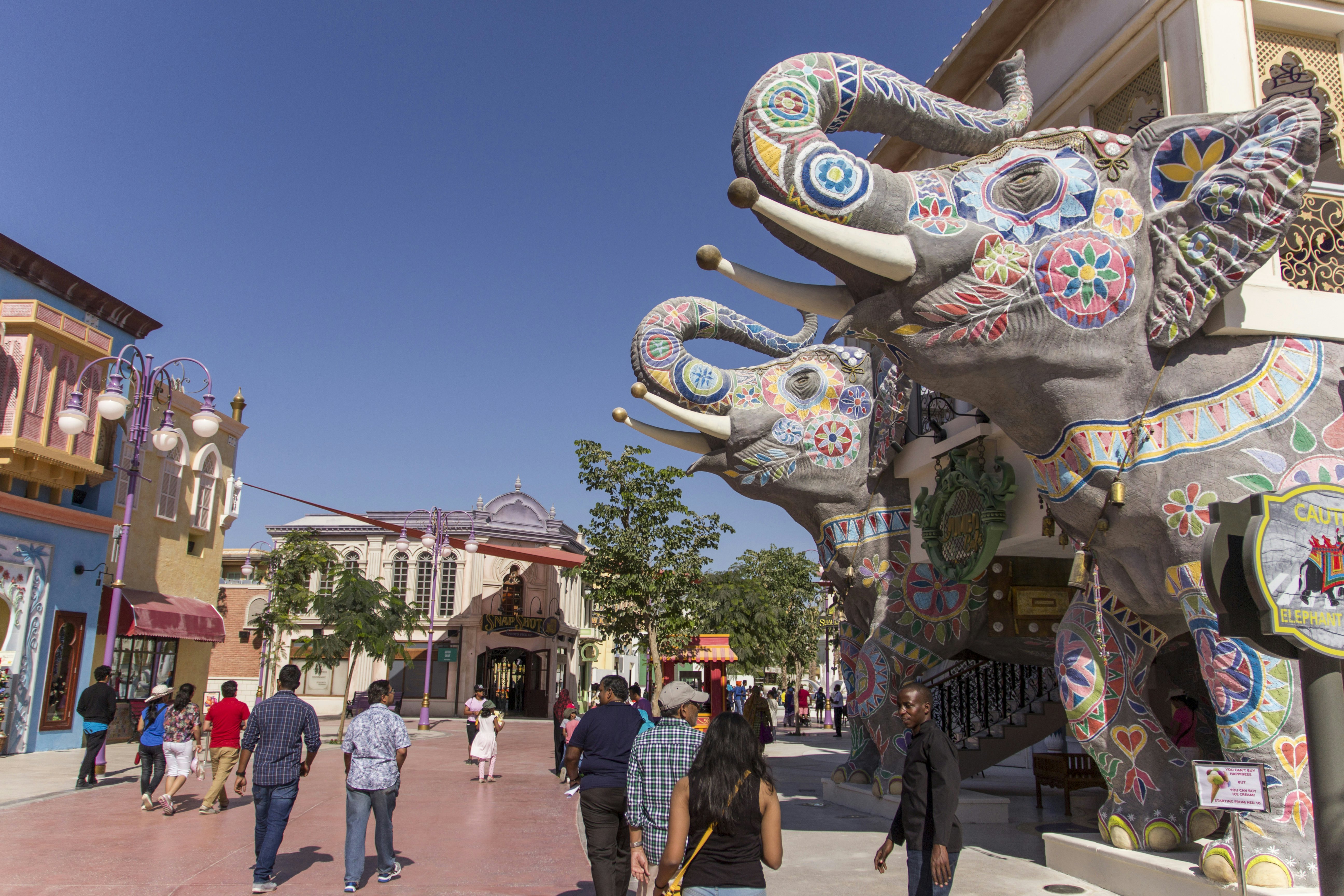 Dubai Bollywood Park at Dubai Parks and Resorts, Dubai, United Arab Emirates