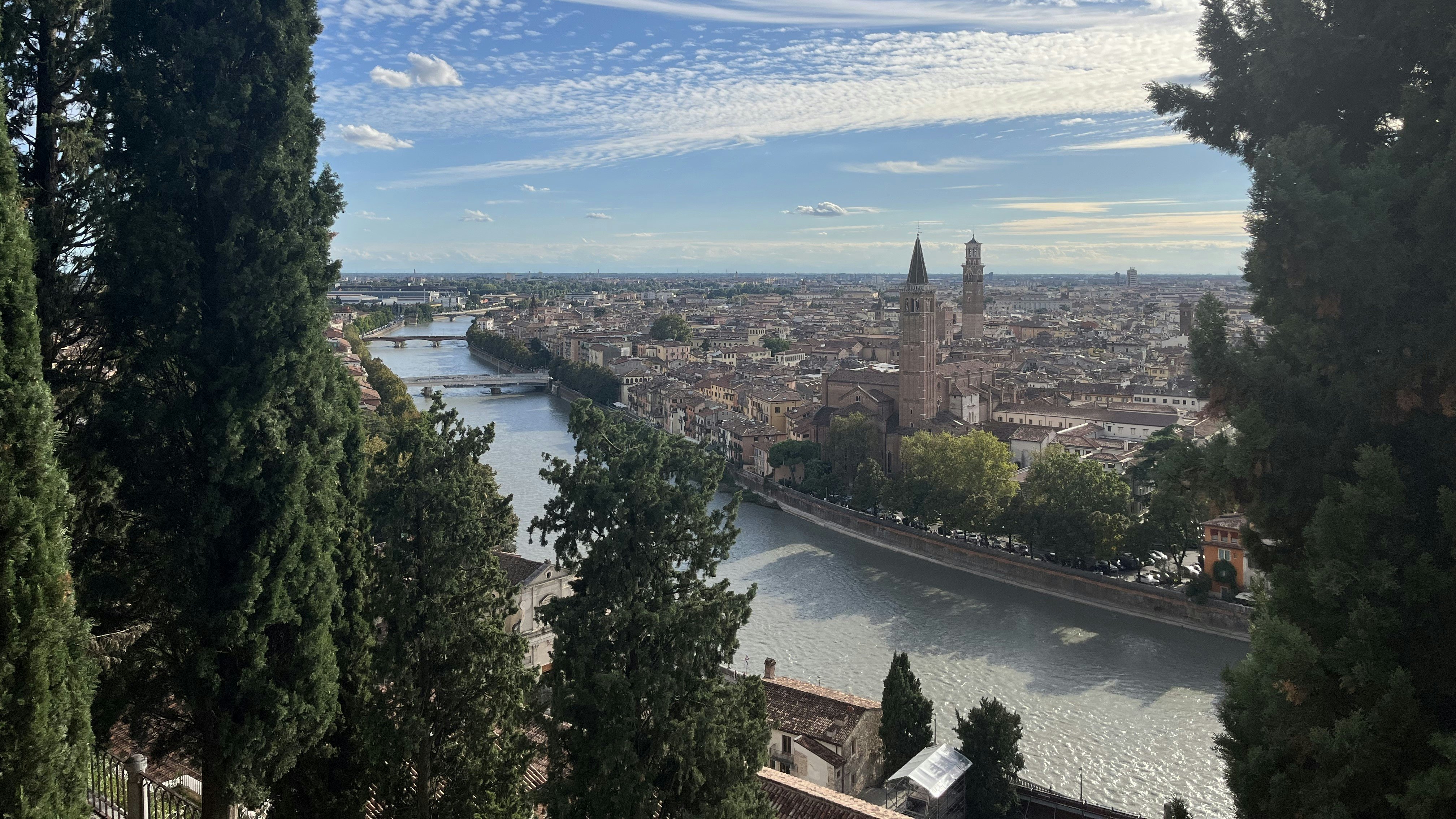 Verona from Castel San Pietro