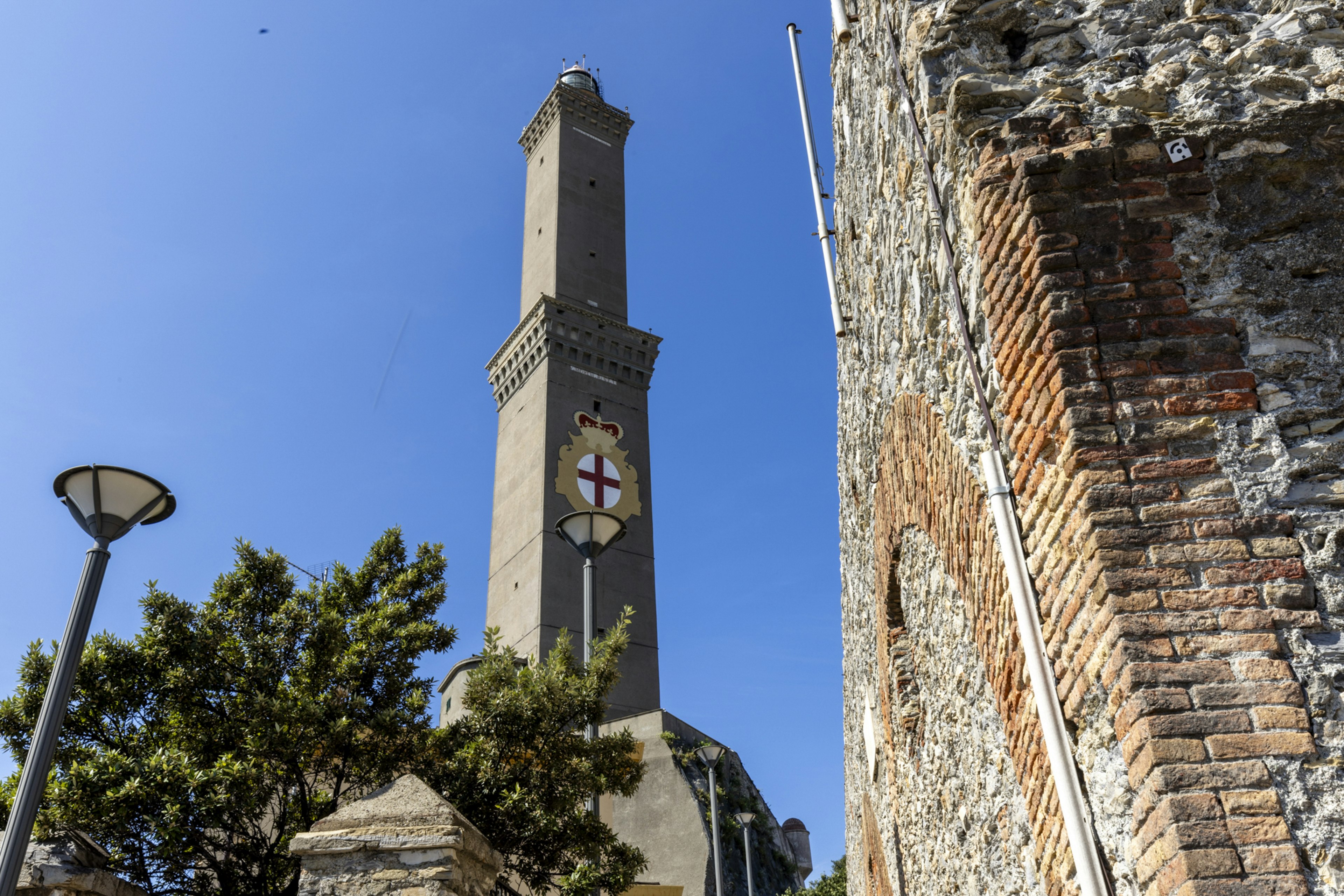 An exterior view of the Lanterna of Genoa. Luca Siciliano for Lonely Planet