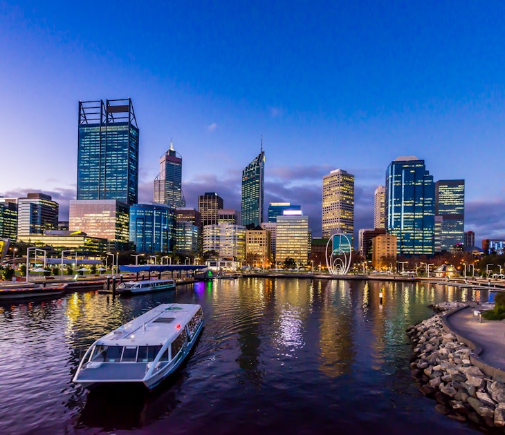 Elizabeth Quay-Perth, capital of Western Australia, where the Swan River meets the southwest coast.
605856620
Color Image, Perth, Nautical Vessel, Australasia, Skyscraper, Sky, Photography, Passenger Craft, Famous Place, Wide Angle, Australia, Outdoors, AutotagModeratelyAuthentic - Do Not Delete, View, Public Park, Oceania, Swan River, Water, Elizabeth Quay, Dawn, People, Cityscape, Ferry, Igniting, Horizontal, Built Structure, Park, Perth - Australia, Downtown District, City, Dusk, Capital Cities, Orange, Large Group Of People, River, Western Australia, Twilight, Yellow, WA, Pier, Sunset, Landscape