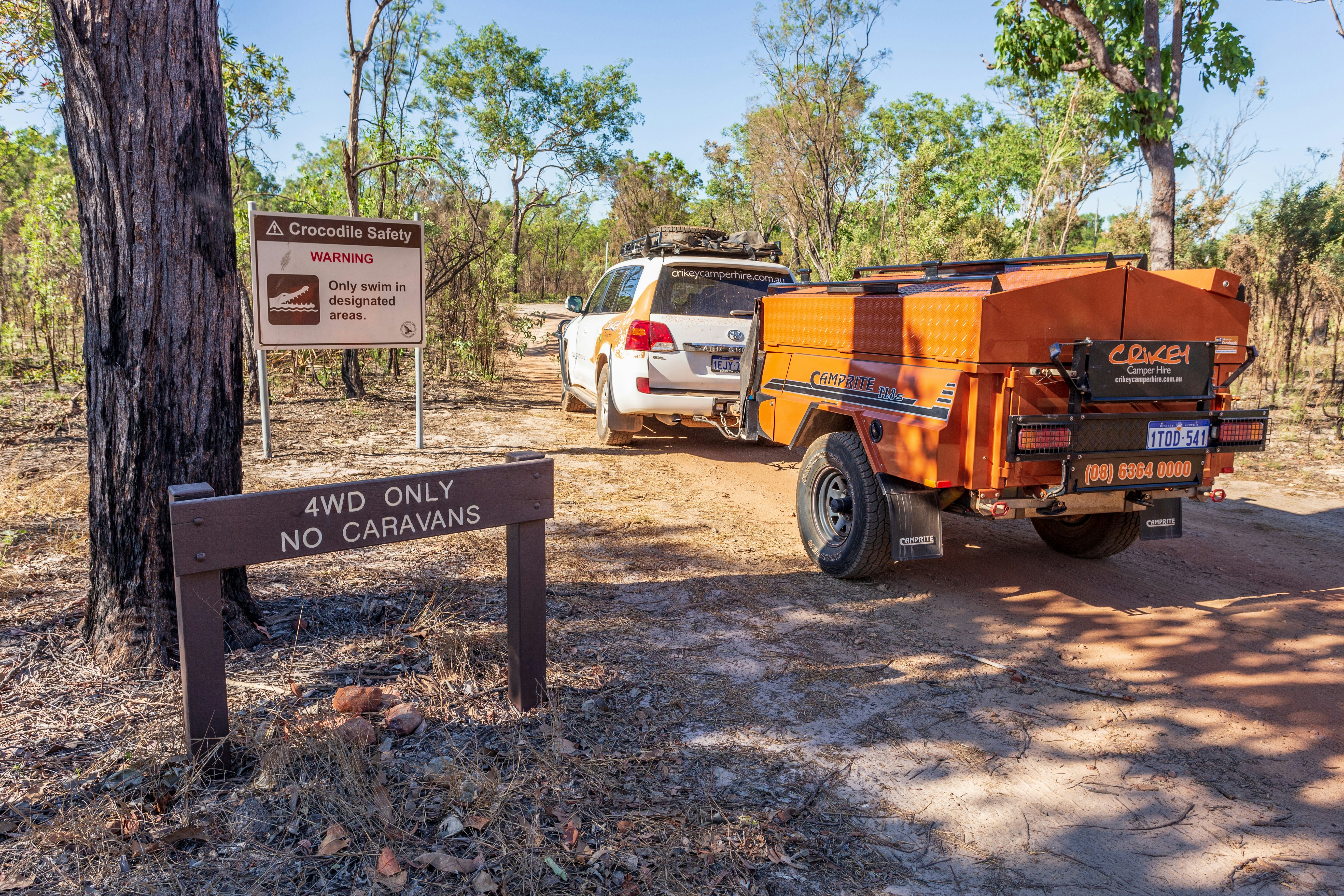 During the Northern Winter many European Tourist travel to Australia and hire campers and 4WD vehicles to access the iconic outback of Northern Australia.