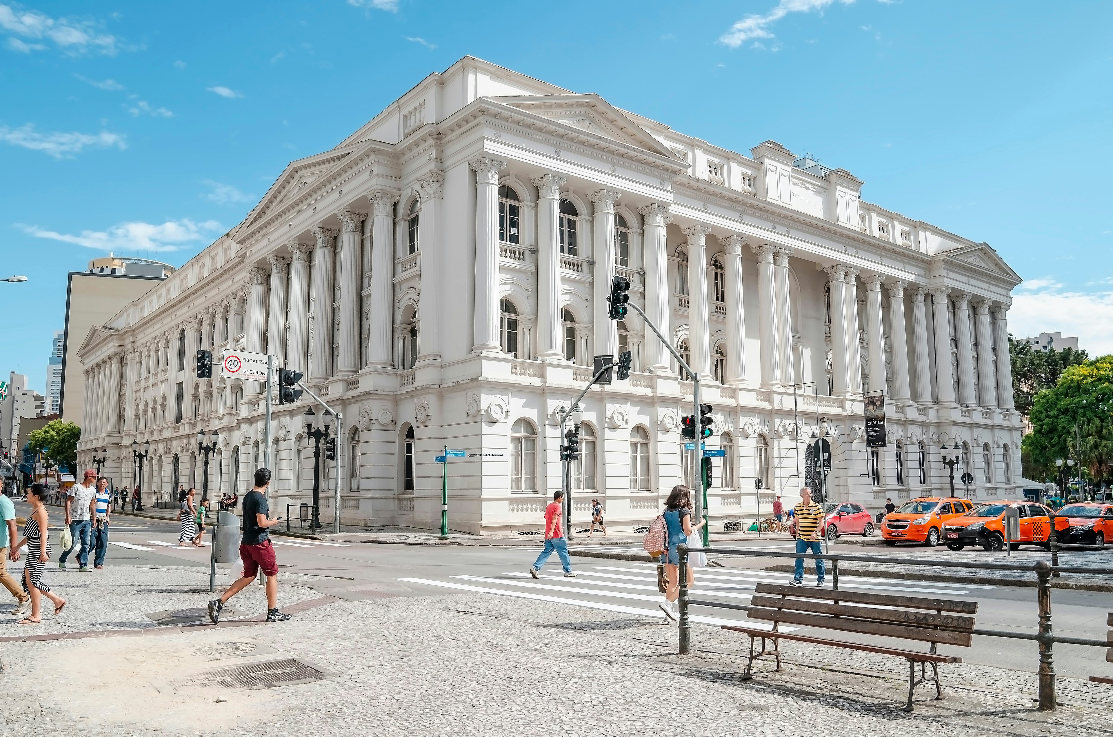 Curitiba - PR, Brazil - December 15, 2018: Building of UFPR - Federal University of Paraná. Historic Building, the first brazilian university., License Type: media, Download Time: 2025-01-30T21:54:41.000Z, User: Ppeterson948, Editorial: true, purchase_order: 56530 - Guidebooks, job: Global Publishing WIP, client: Global Publishing WIP, other: Pia Peterson Haggarty