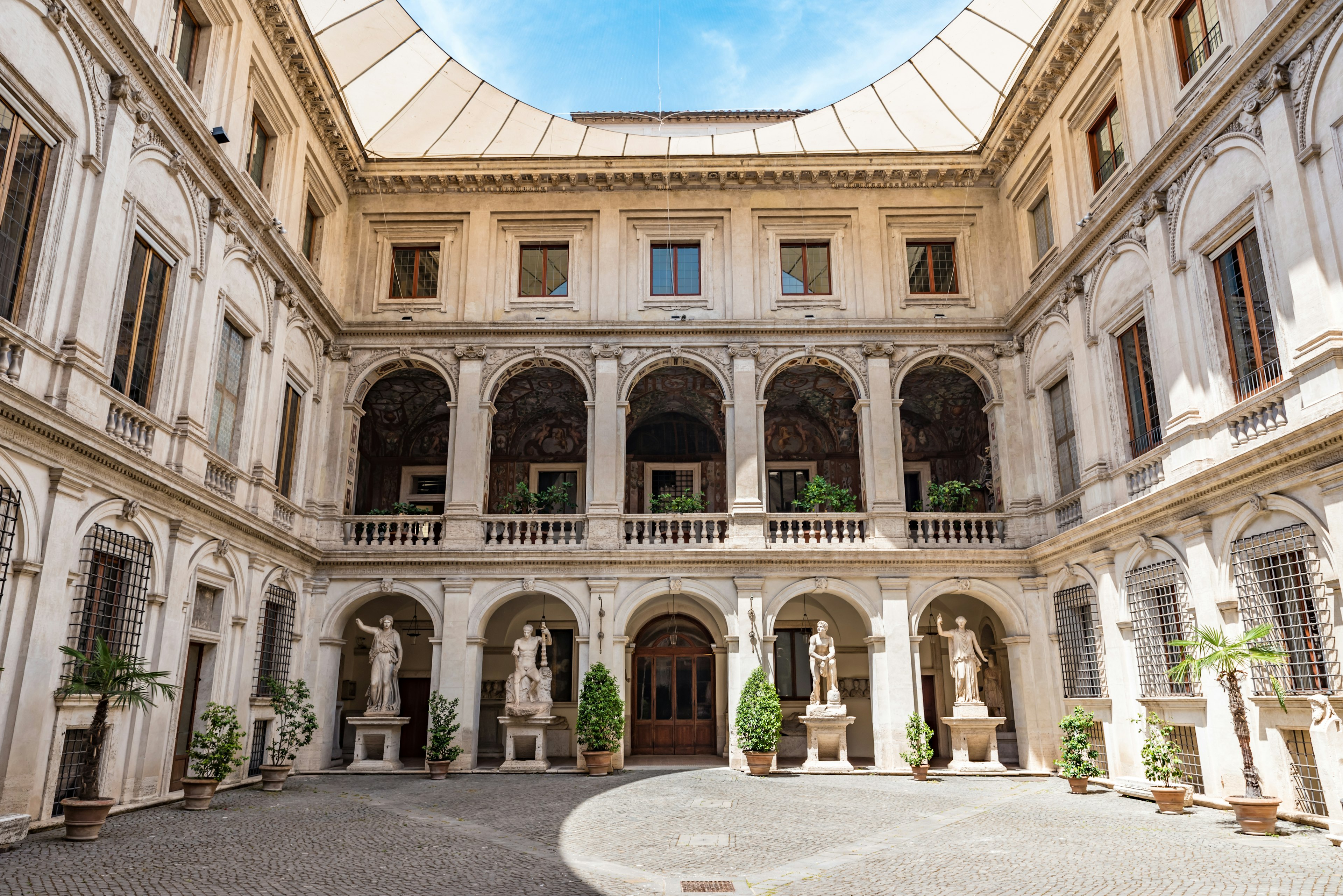 ROME, ITALY - JUNE 14, 2019:  The National Roman Museum (Museo Nazionale Romano) is a popular tourist attraction in Rome, Italy., License Type: media, Download Time: 2024-11-14T15:54:23.000Z, User: pinkjozie64, Editorial: true, purchase_order: 56530 - Guidebooks, job: Global Publishing WIP, client: Rome 13, other: Jo-anne Riddell