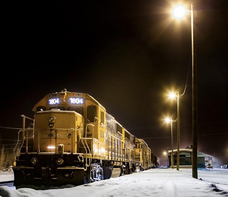 Polar bear express Moothnie Canada; Shutterstock ID 2063117933; purchase_order: 65050 - Digital Destinations and Articles; job: Lonely Planet Online Editorial; client: Taking the train in Canada; other: Brian Healy
2063117933
city, cold, evening, lights, night, railway, road, snow, street, sunset, traffic, train, transport, transportation, travel, truck, urban, vehicle, winter
Polar bear express Moosonee Canada