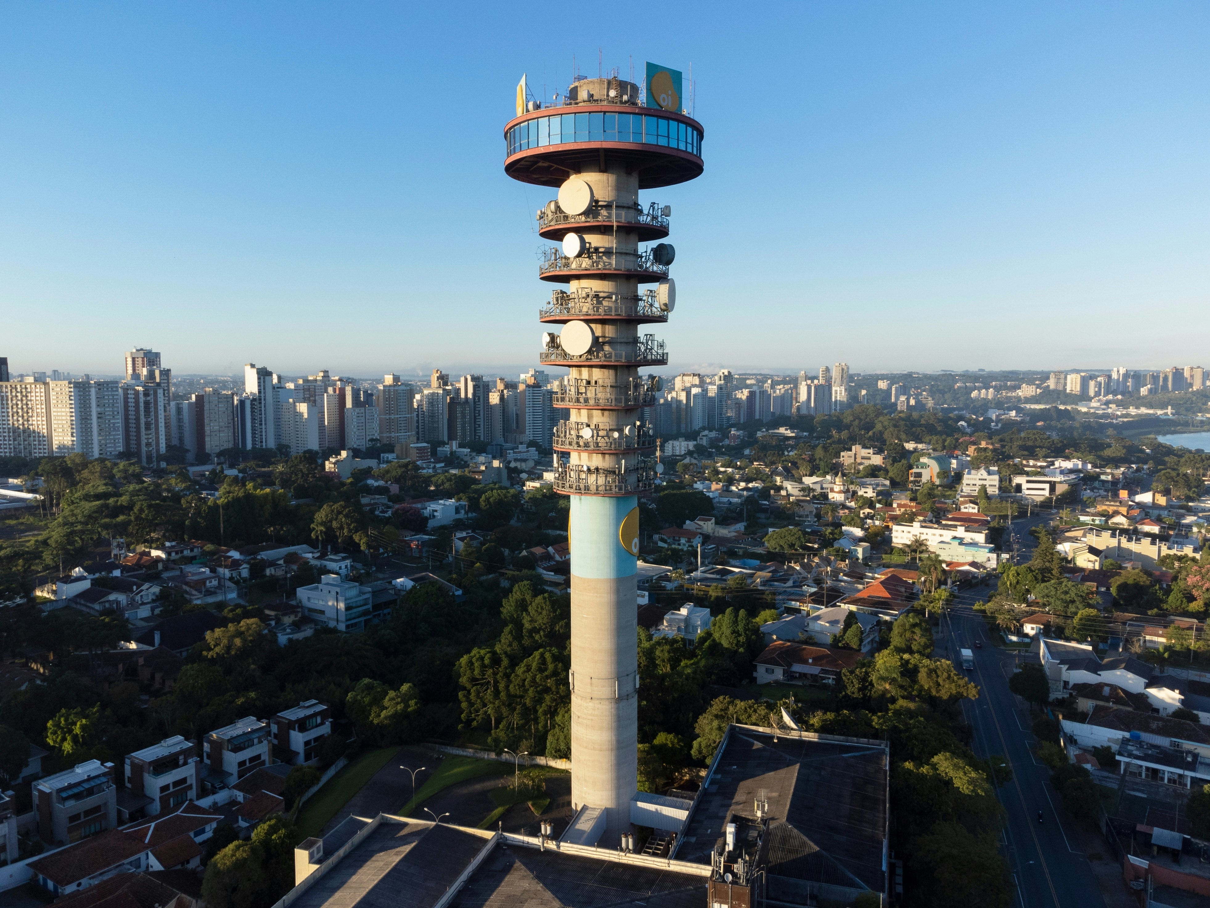 Curitiba Parana Brazil, February 19. 2022: Panoramic Tower of Curitiba., License Type: media, Download Time: 2025-01-30T21:54:41.000Z, User: Ppeterson948, Editorial: true, purchase_order: 56530 - Guidebooks, job: Global Publishing WIP, client: Global Publishing WIP, other: Pia Peterson Haggarty