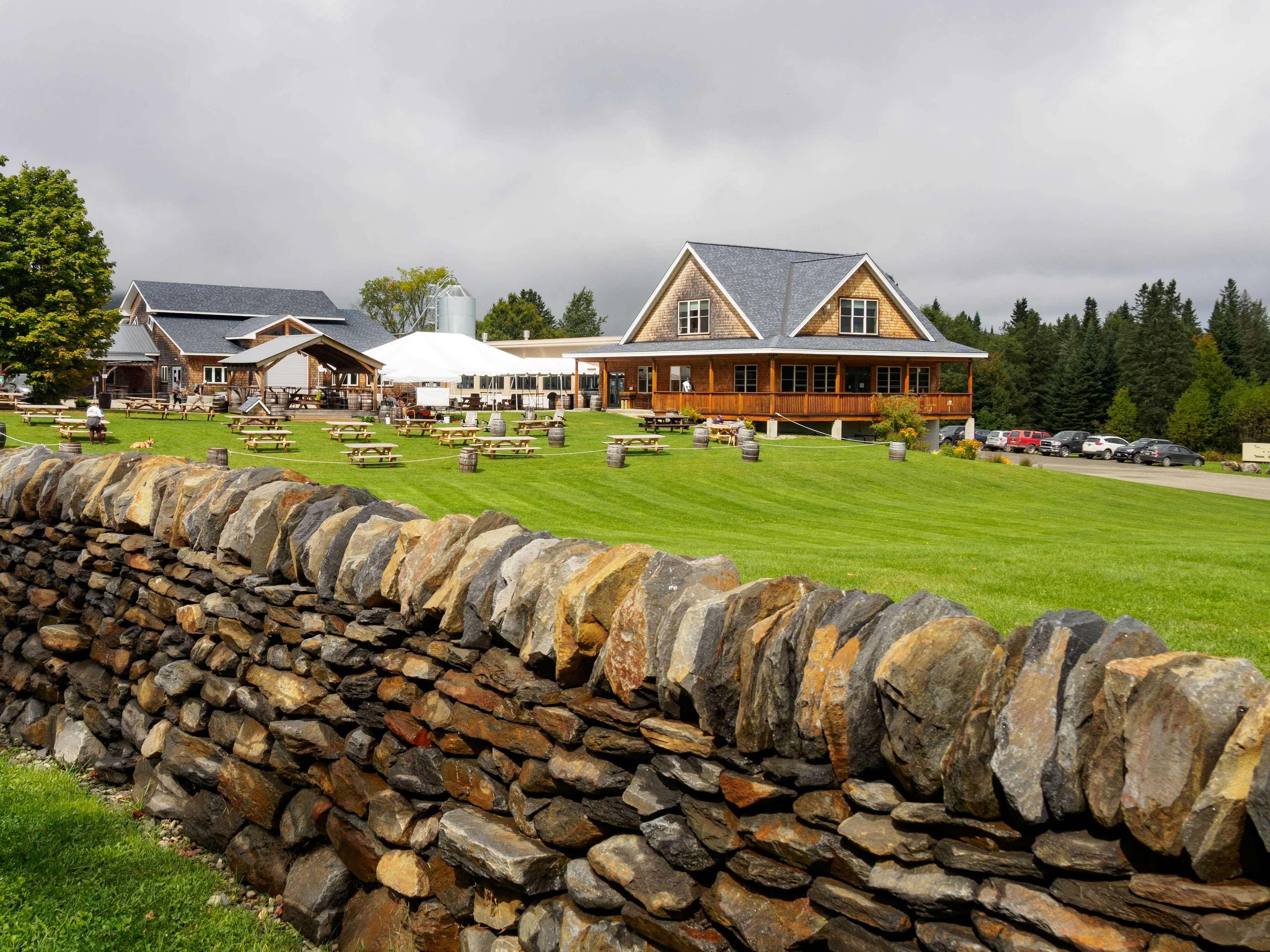 Greensboro Bend, VT September 14, 2022, Hill Farmstand Brewery.