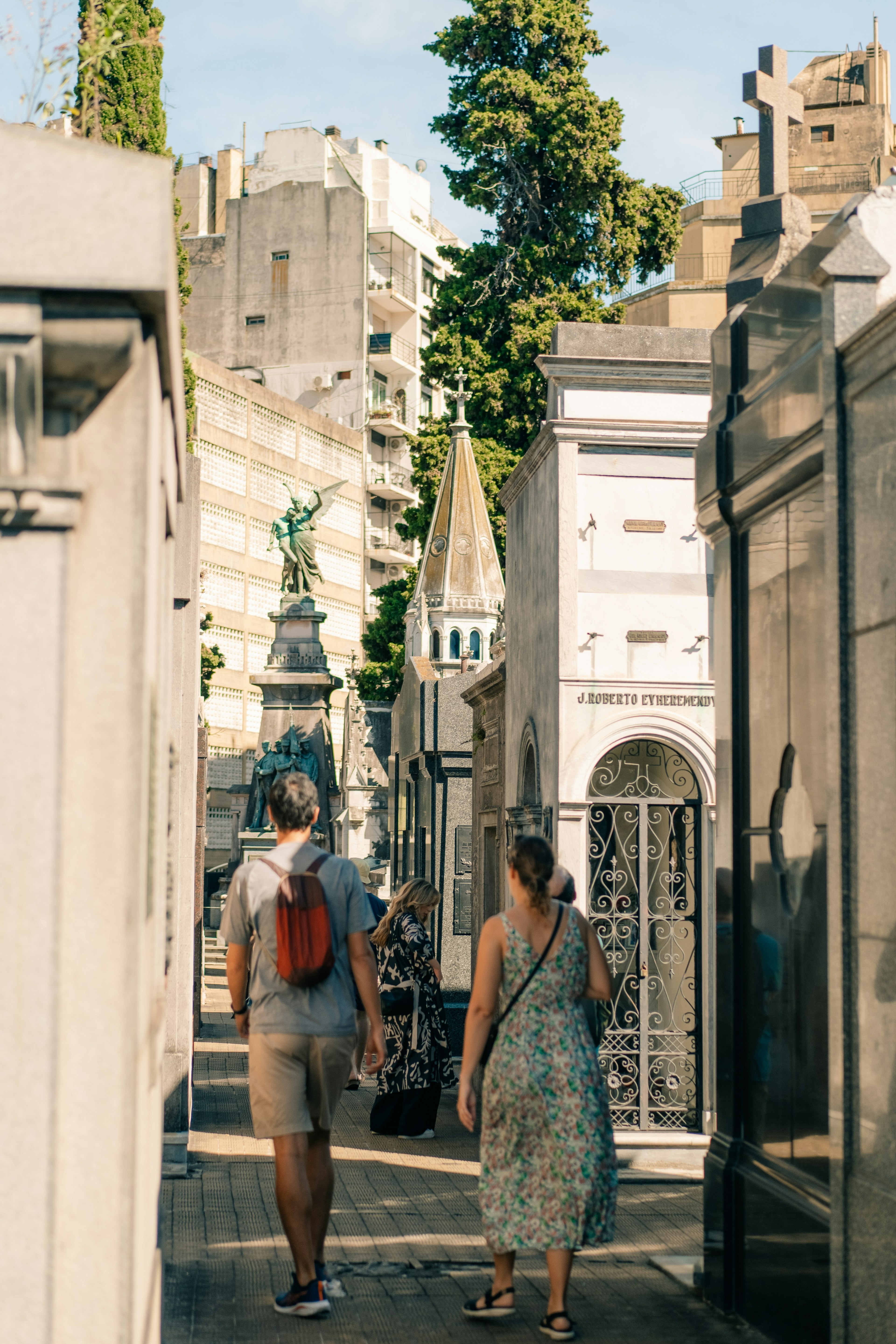 Recoleta Cemetery, the most important and famous cemetery in buenos aires, Argentina