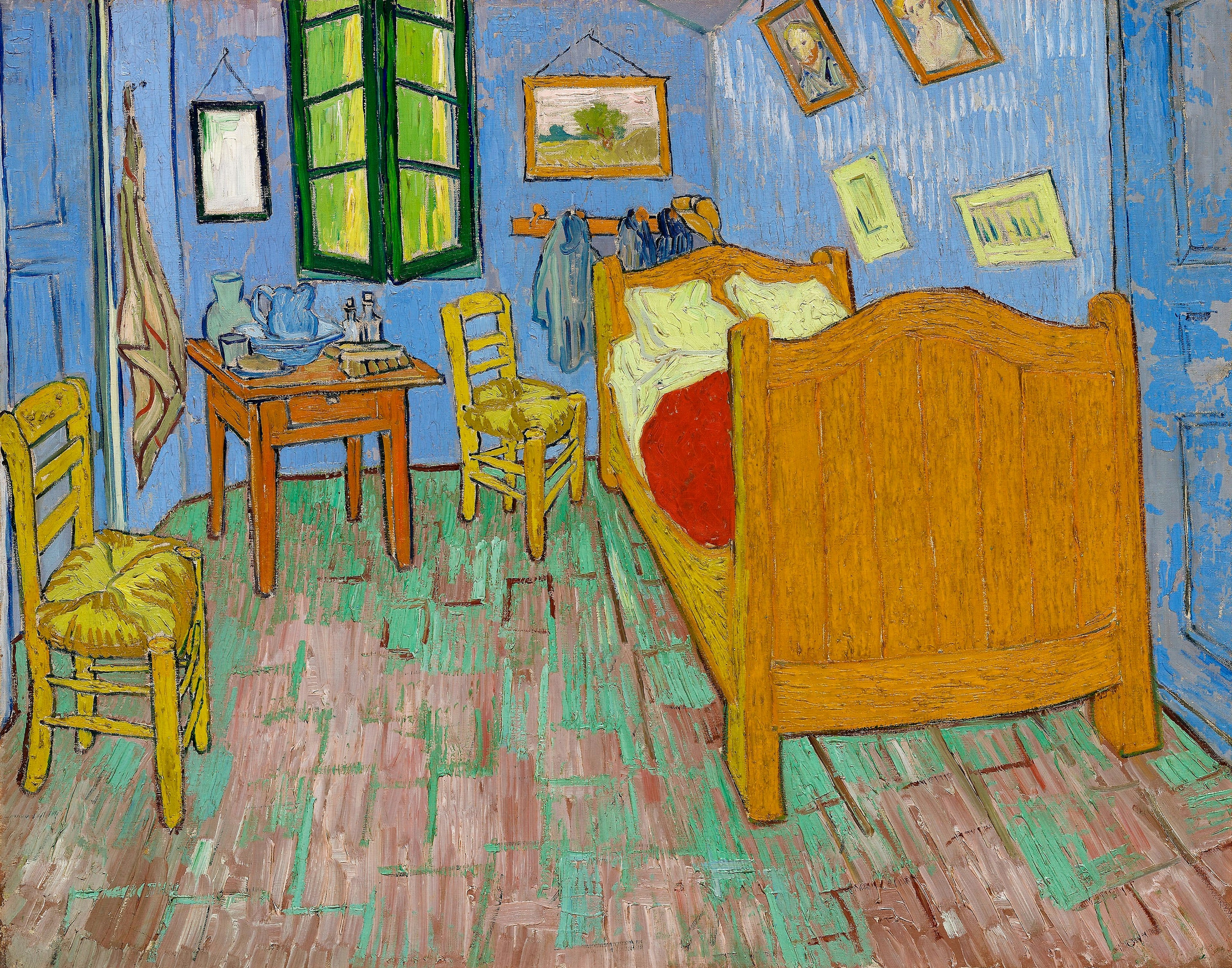 Vincent Van Gogh's The Bedroom (1889)