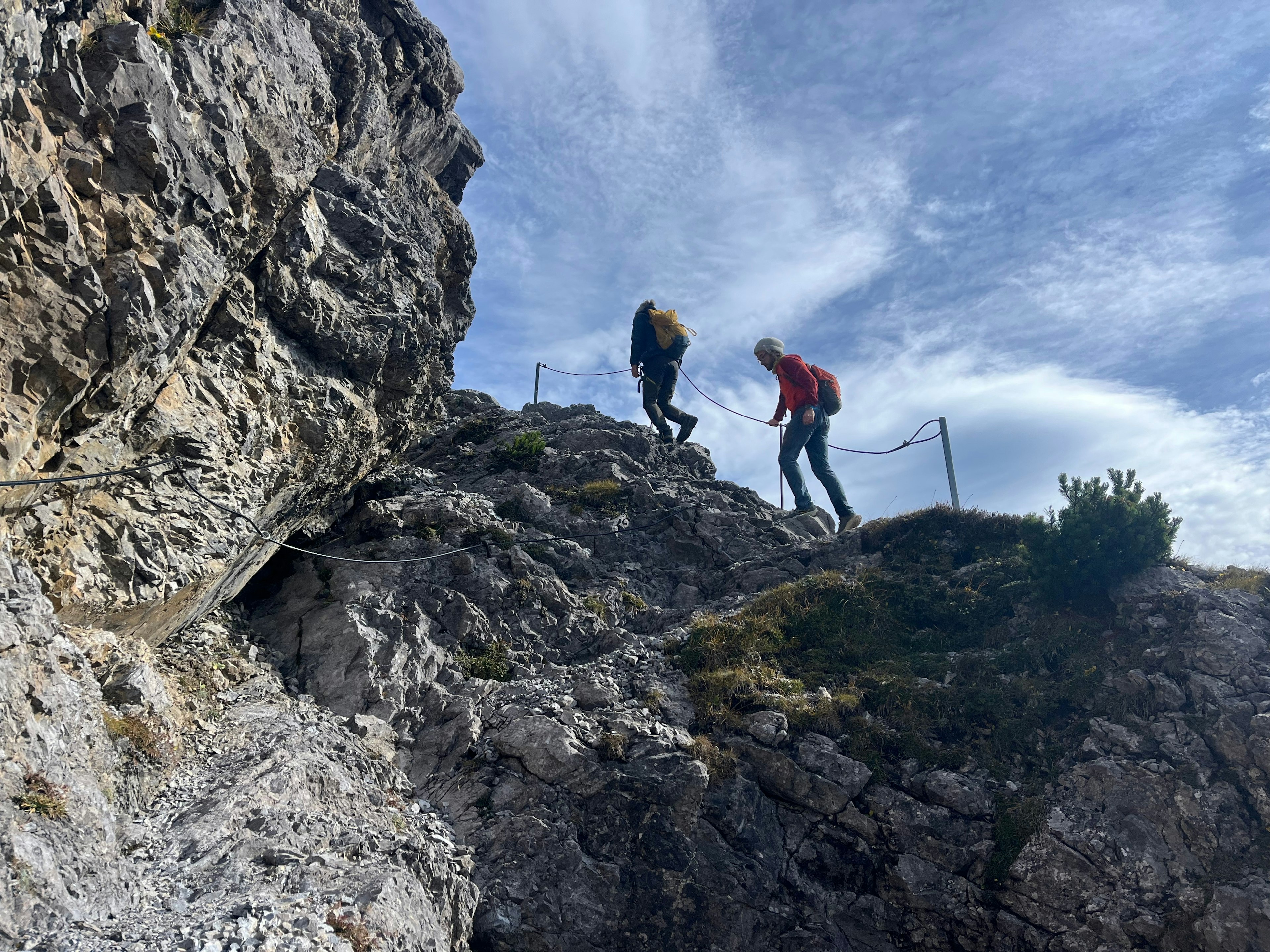 The Fürstensteig is a panoramic hike on the border between the Principality of Liechtenstein and the Republic of Austria