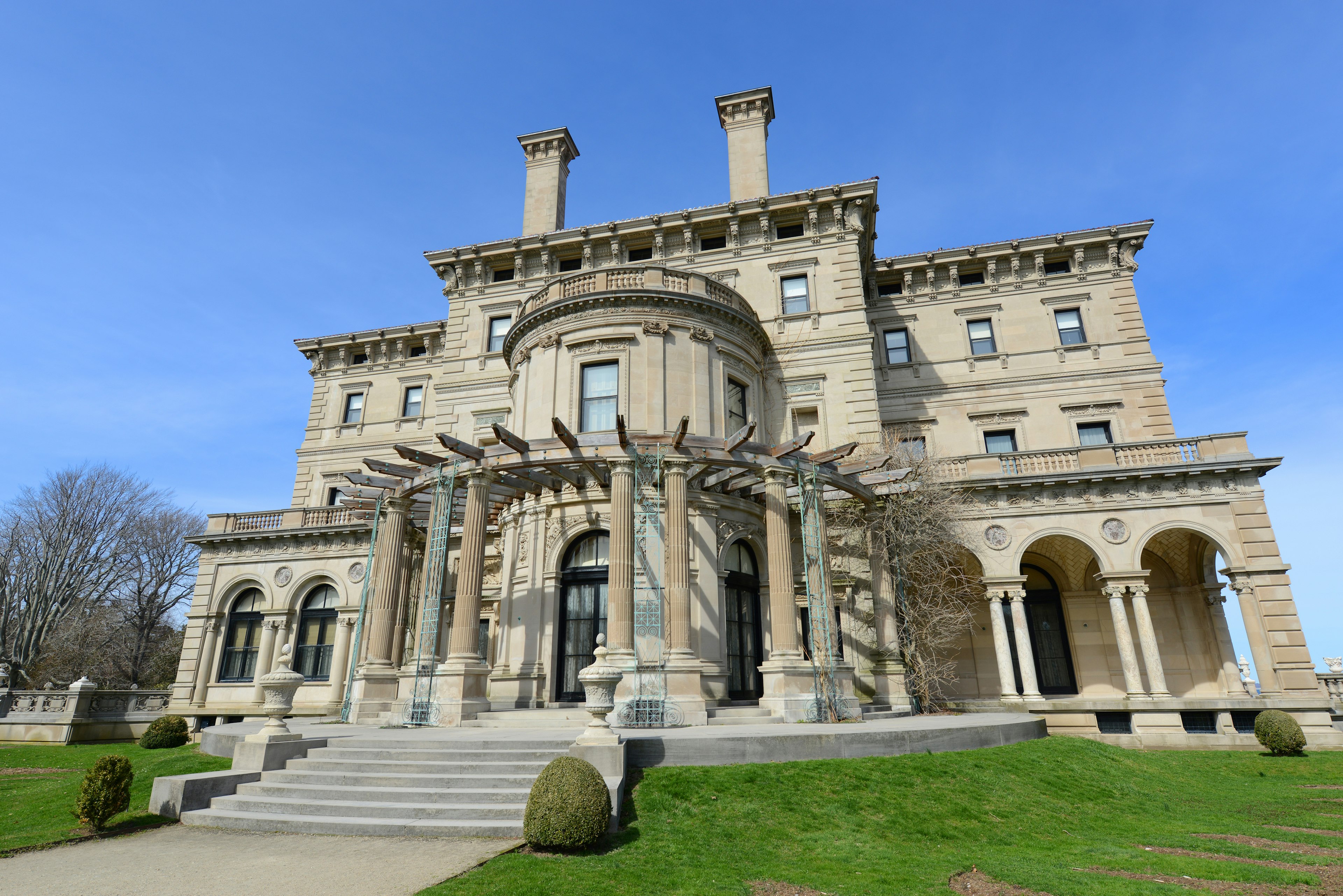 The Breakers in Newport is one of the most fabulous mansions in Rhode Island.