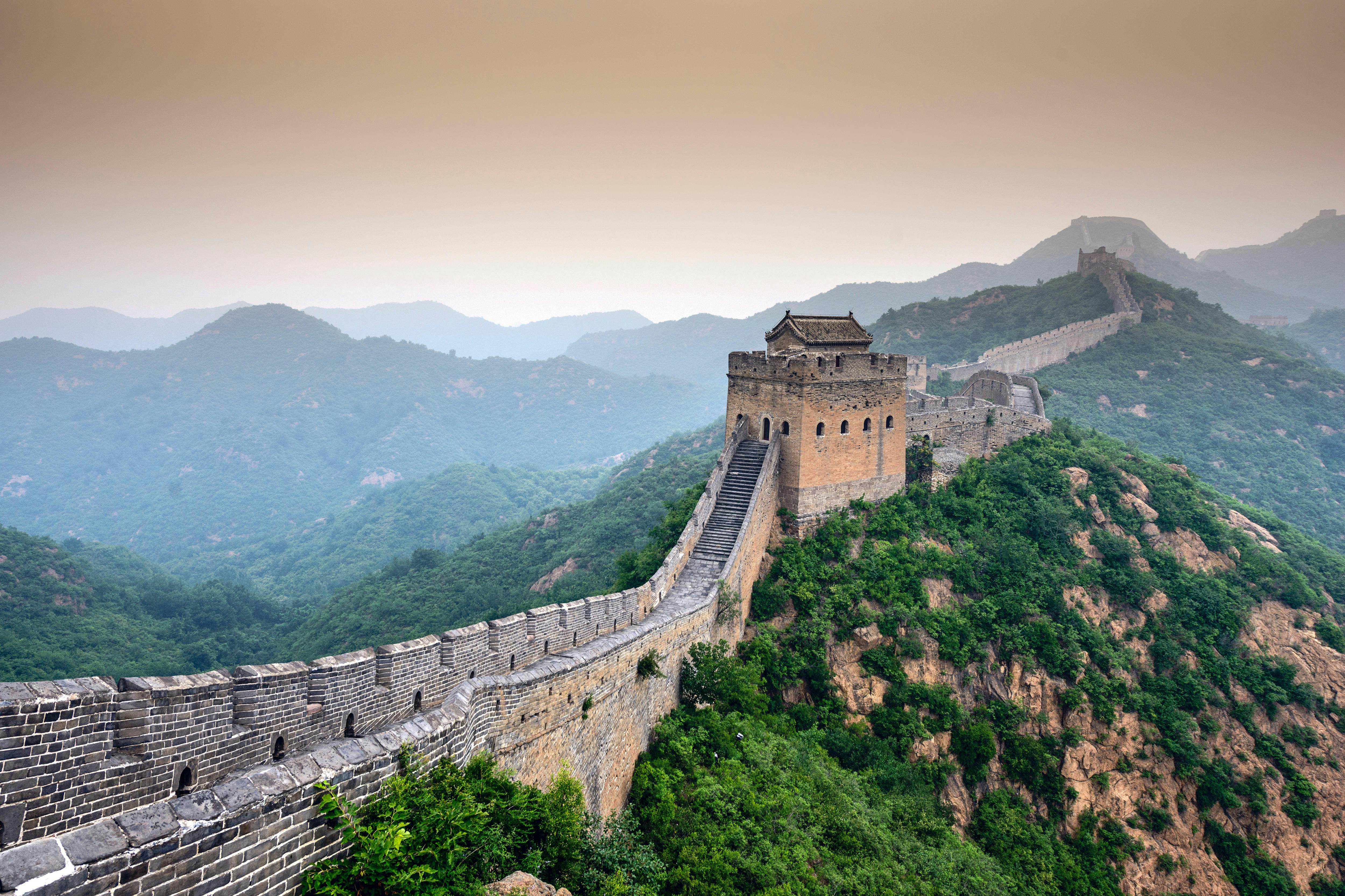 The Great Wall of China at Jinshanling.