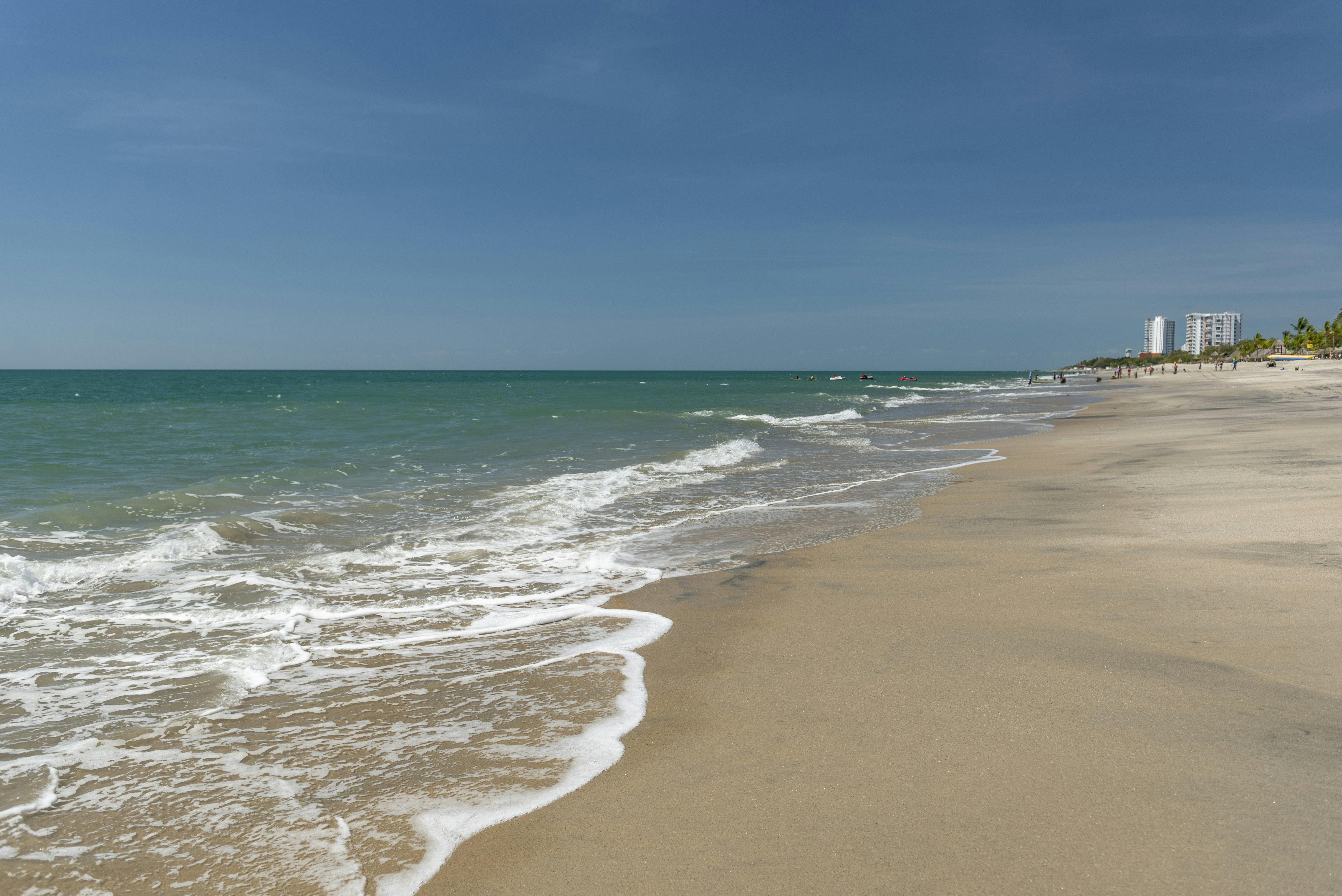 Farallón beach in the pacific coast, Panama, Central America