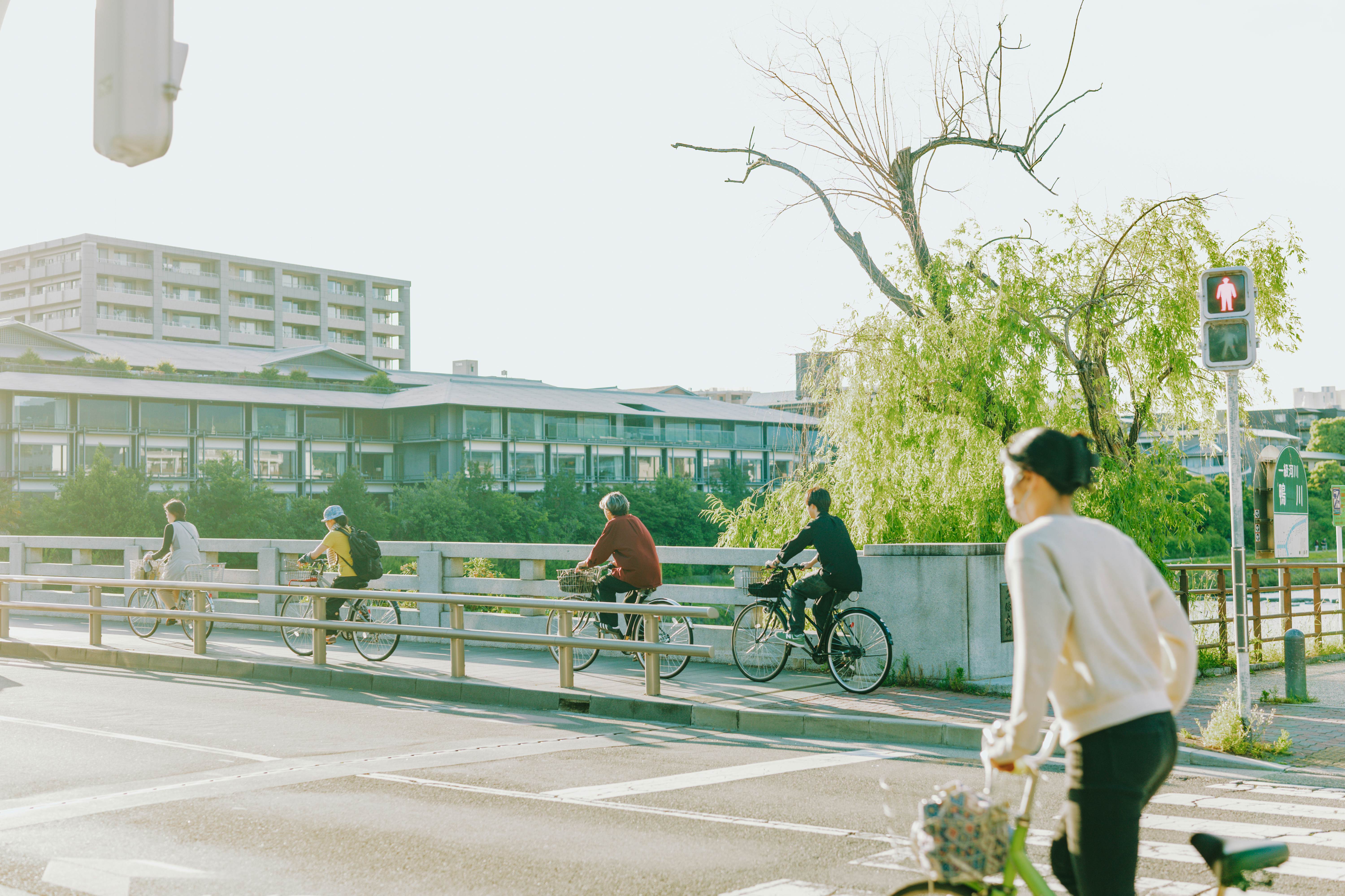 Kyoto, Japan. May 2024. Scenes from around the Kamogawa River, Kyoto.