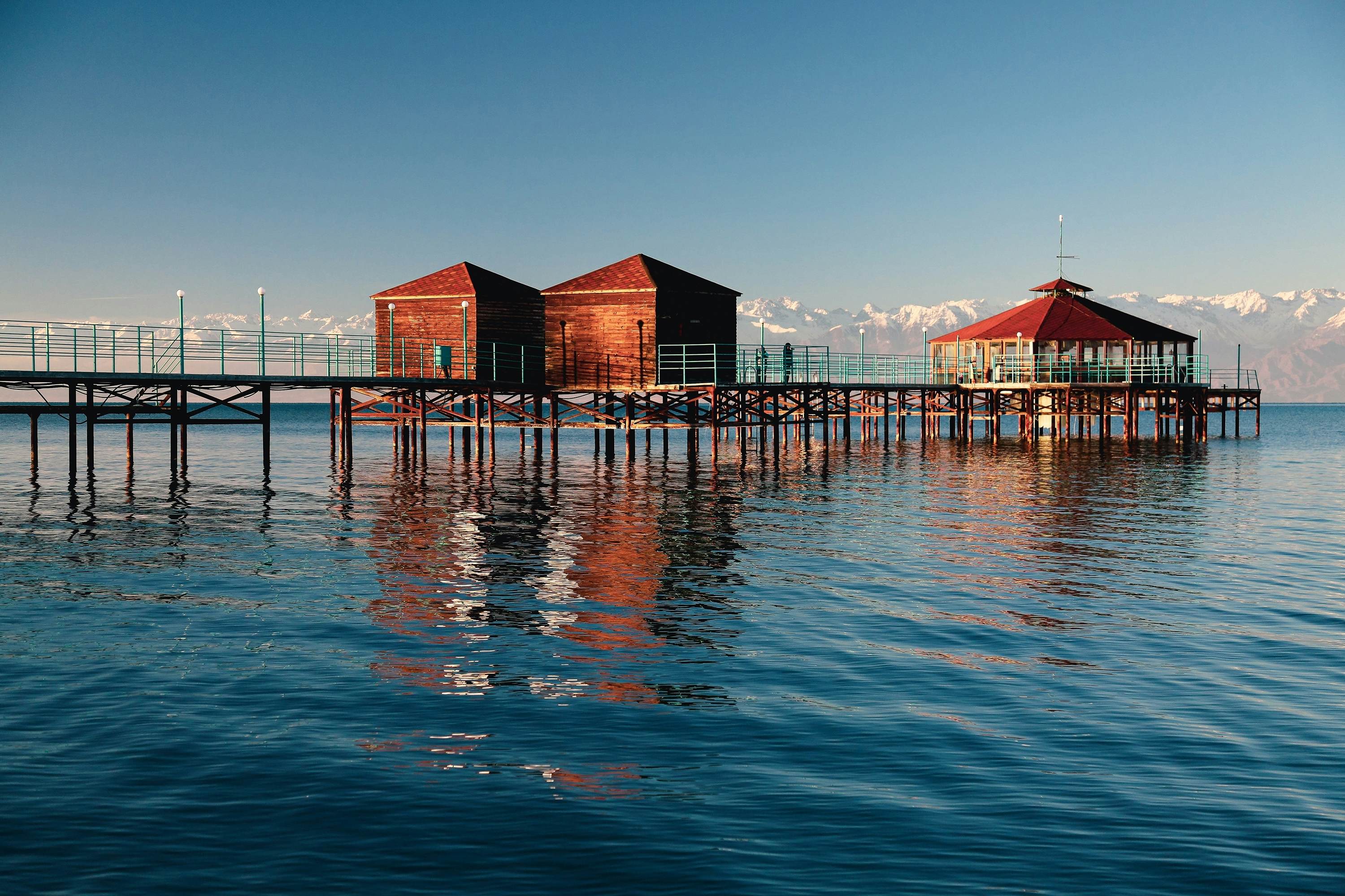 Lake Issyk-Köl in Kyrgyzstan