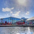 The Grand Canal Docks in Dublin, Ireland.
