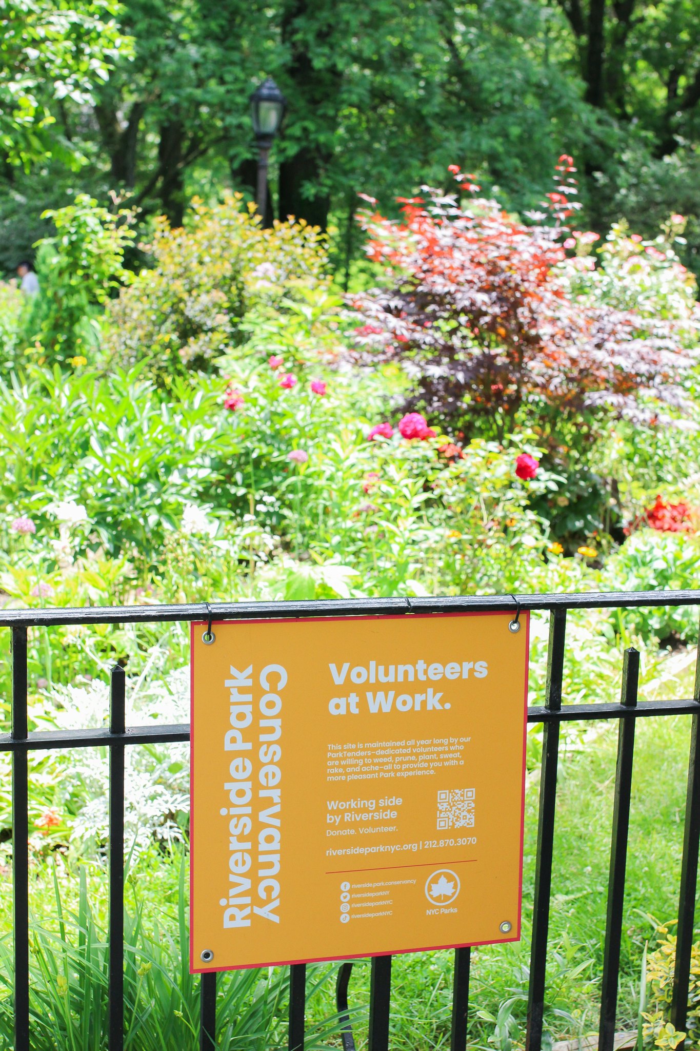 Riverside Park 91st St Garden in New York City