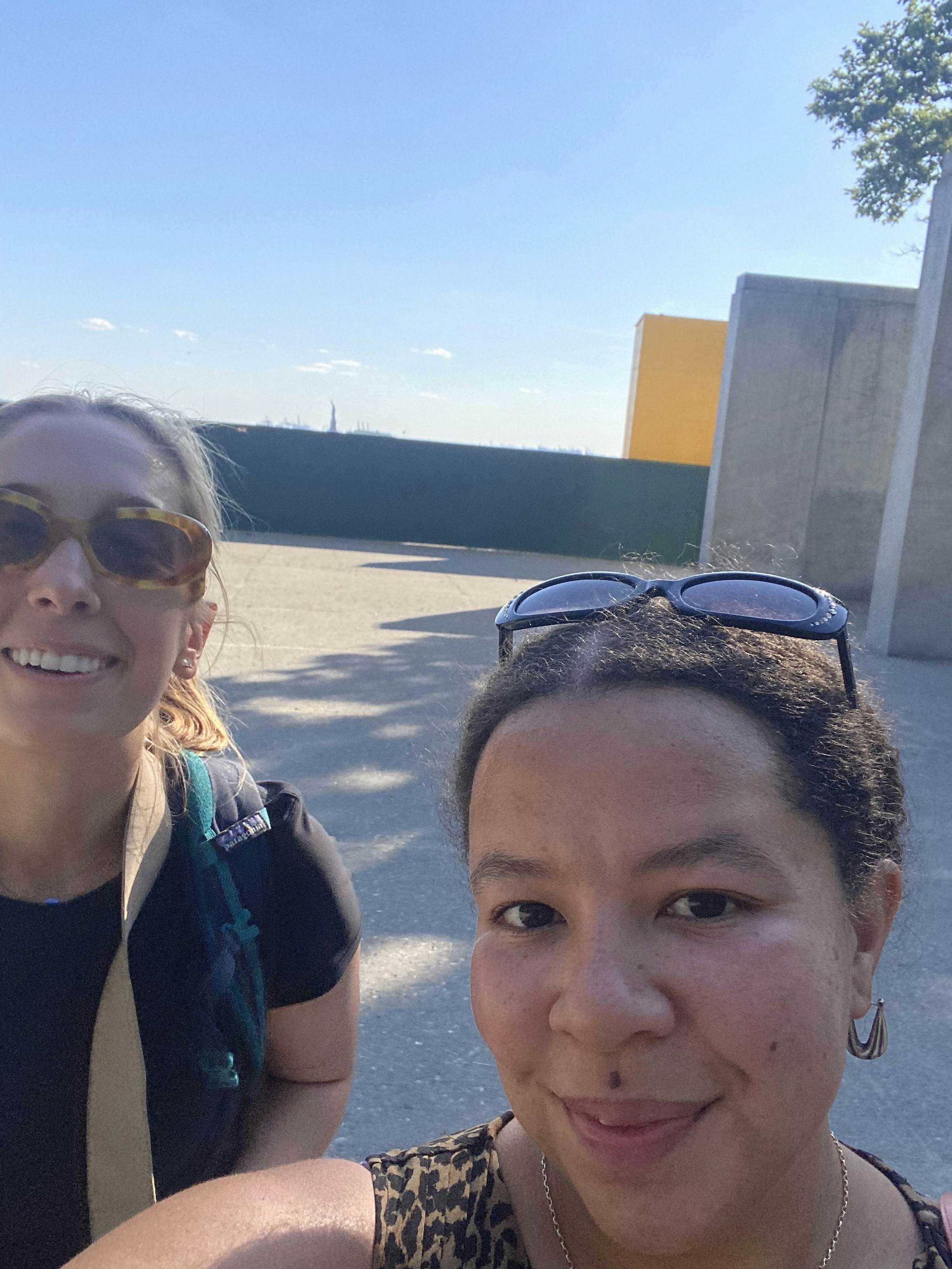 Ann Douglas Lott, Chamidae Ford, and the Statue of Liberty