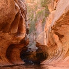 Entrance to the Subway Slot Canyon in Zion National Park, License Type: media, Download Time: 2025-02-15T01:22:54.000Z, User: Ppeterson948, Editorial: false, purchase_order: 56530 - Guidebooks, job: Global Publishing WIP , client: Global Publishing WIP , other: Pia Peterson Haggarty