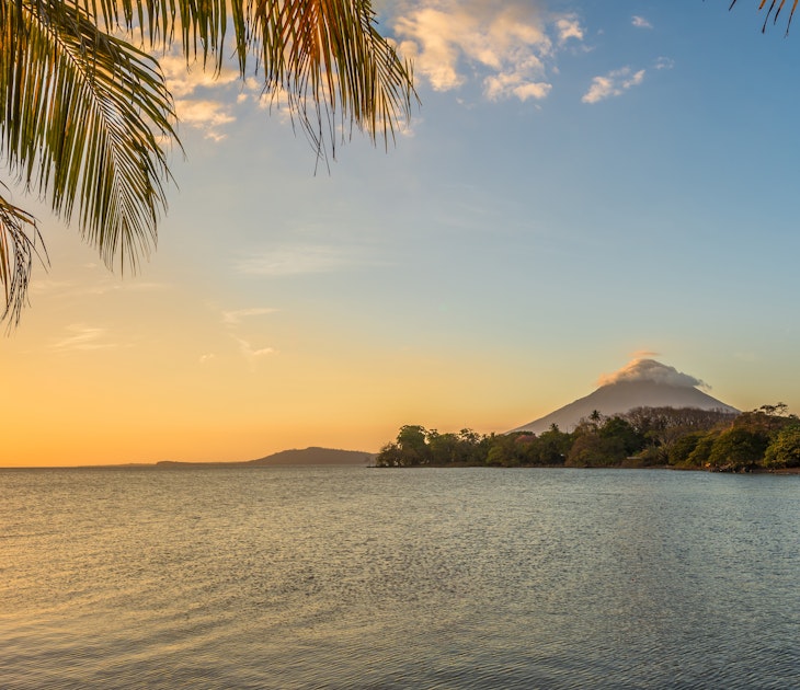 Panoramic view at the sunset with Conception Volcano at the Nicaragua lake in Ometepe Island, Nicaragua; Shutterstock ID 1410280247; purchase_order:65050 - Digital Destinations and Articles; job:Online editorial; client:Islands Central America; other:Claire Naylor
1410280247