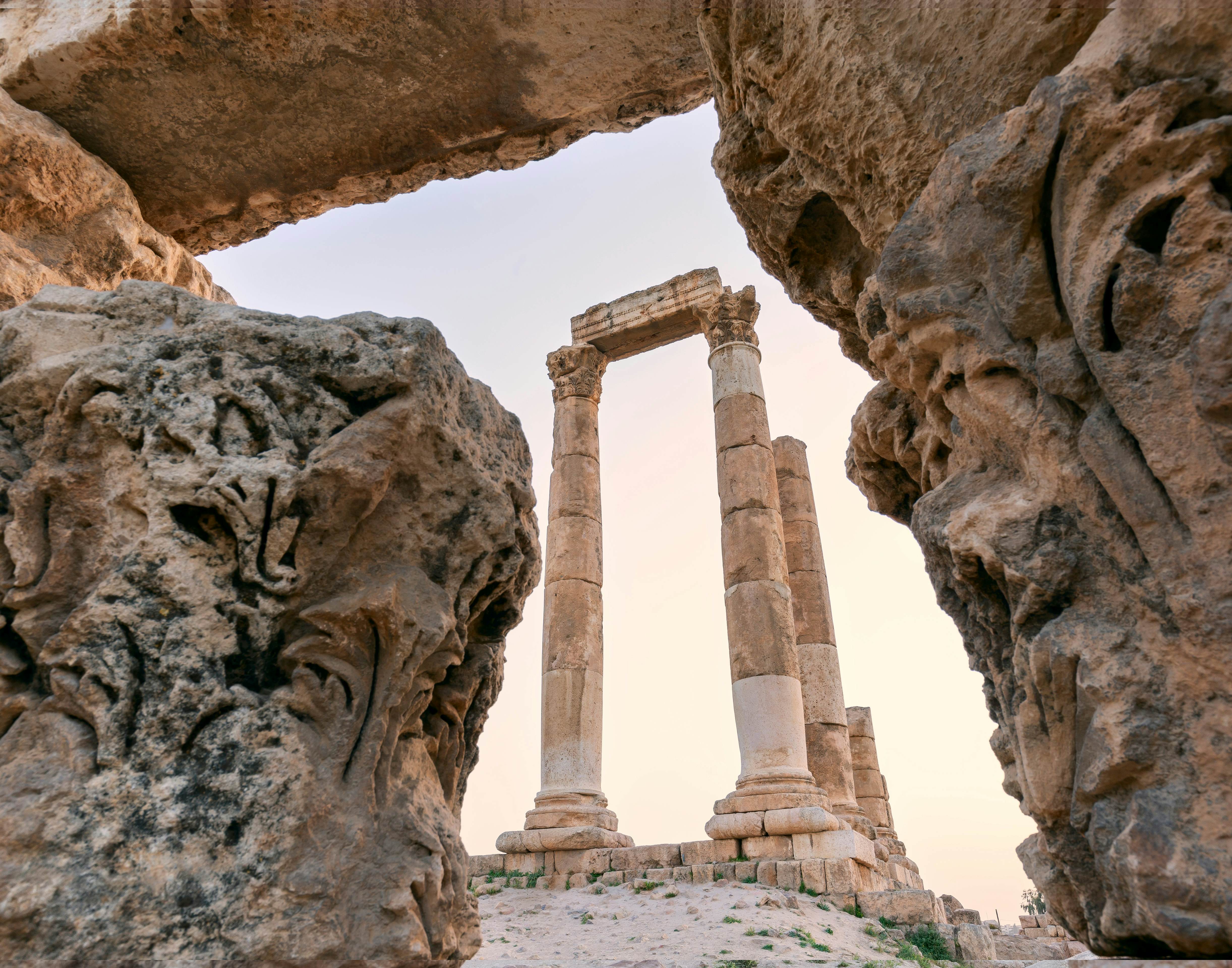 Temple of Hercules of the Amman Citadel complex (Jabal al-Qal'a), Amman, Jordan