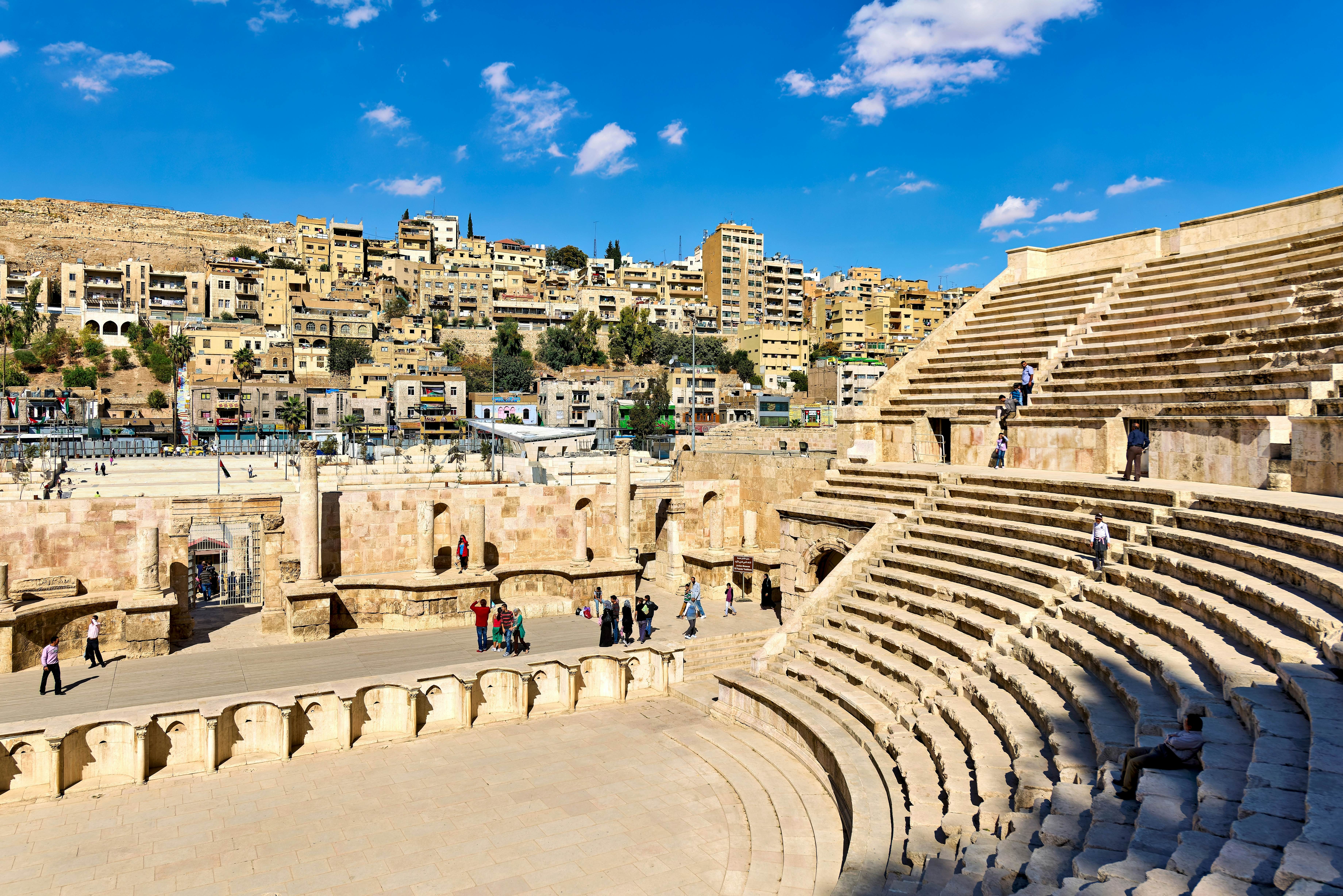 Amman Jordan. The Roman Theater.