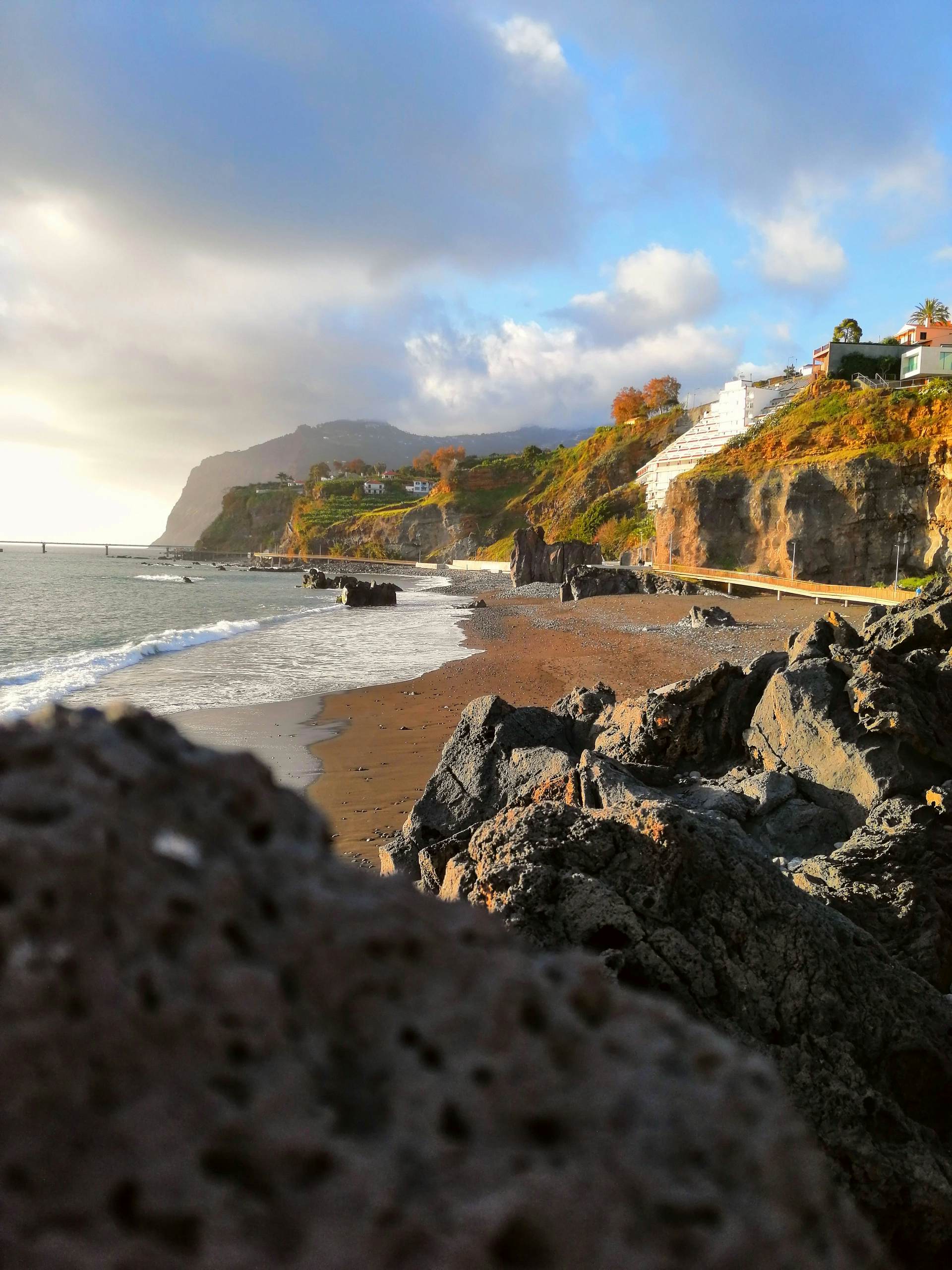 Madeira Island, Praia Formosa Beach