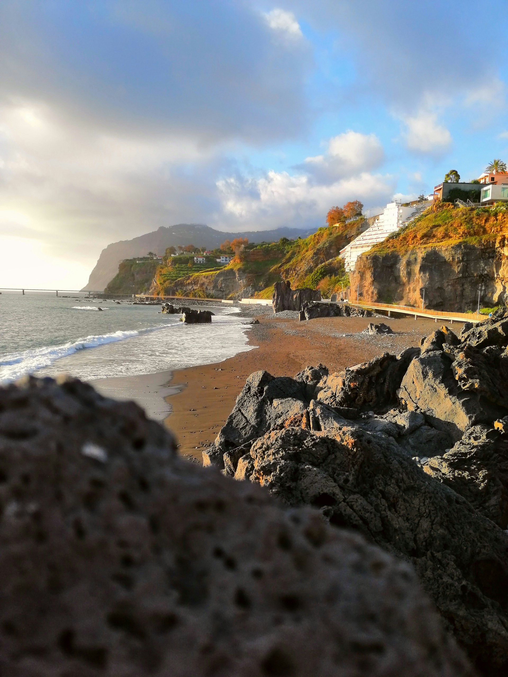 Madeira Island, Praia Formosa Beach