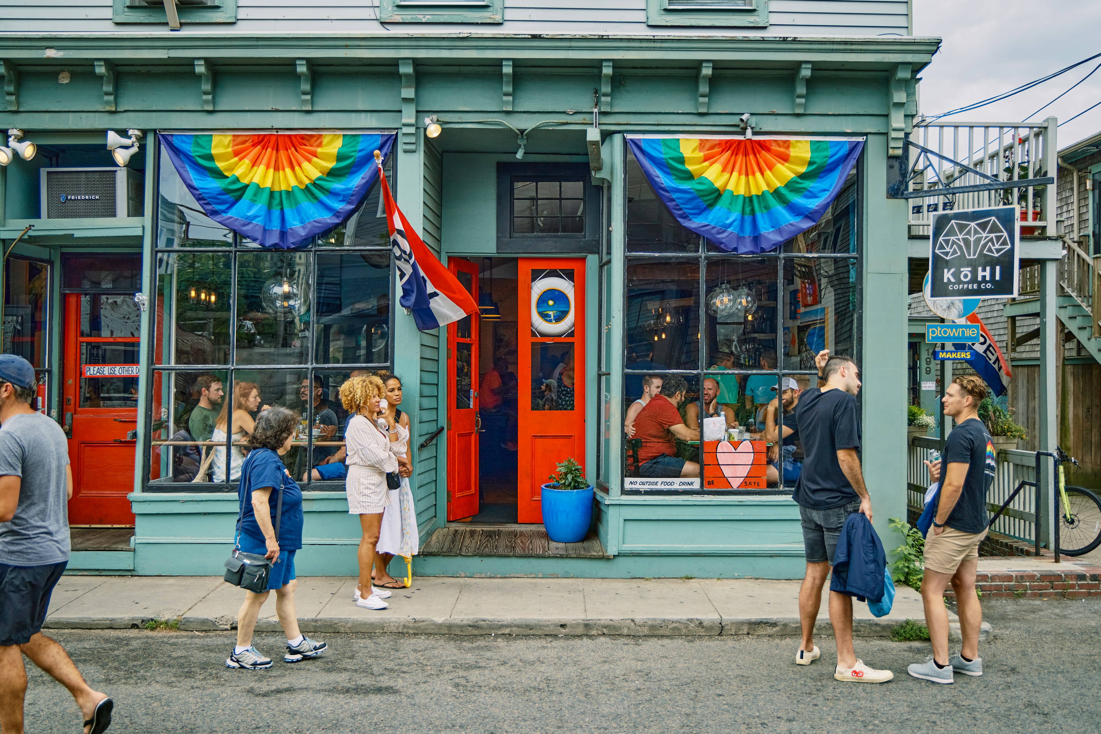 Kohi Coffee, Provincetown, Massachusetts. July 2024.