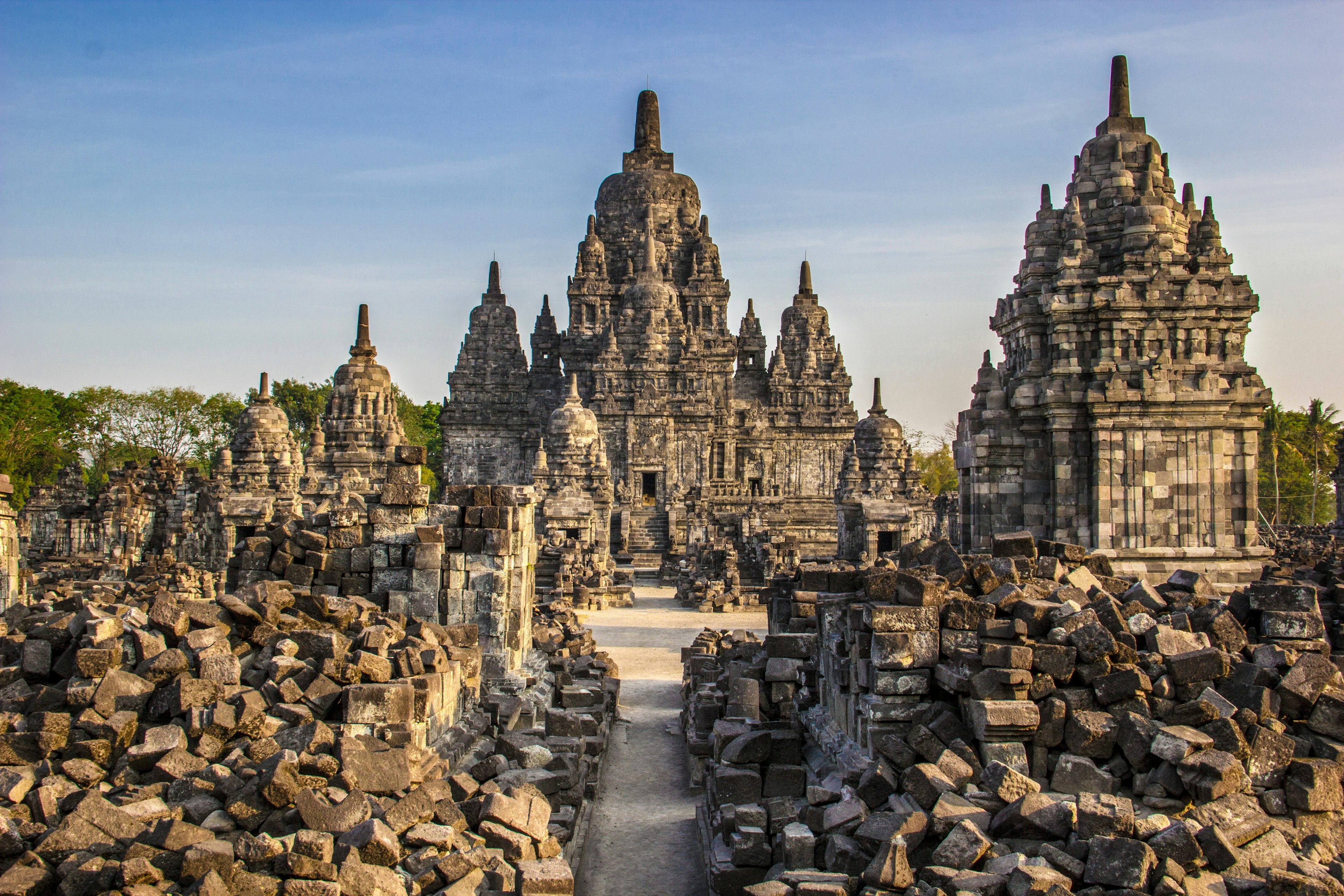 Sewu Temple at Prambanan Temple, Yogyakarta, Indonesia.