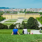 Tourists visiting famous Schonbrunn Palace in Vienna, Austria, License Type: media, Download Time: 2025-04-01T11:51:05.000Z, User: clairenaylor, Editorial: false, purchase_order: 65050 - Digital Destinations and Articles, job: Online editorial, client: Vienna unwind, other: Claire Naylor