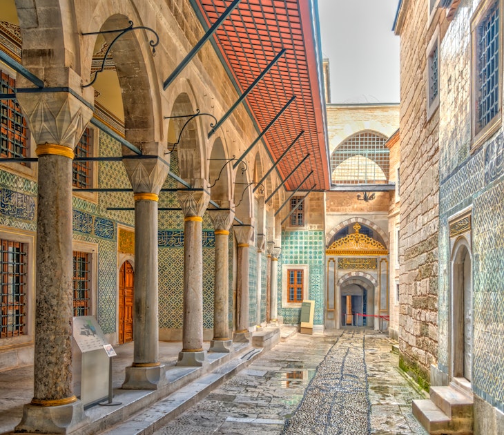 Istanbul, Turkey - November 2020 : Topkapi Palace detail, HDR Image, License Type: media, Download Time: 2025-05-14T13:47:22.000Z, User: clairenaylor, Editorial: true, purchase_order: 65050 - Digital Destinations and Articles, job: Online editorial, client: Best museums Istanbul, other: Claire Naylor