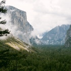 Sun shining through clouds in Yosemite Valley, License Type: media, Download Time: 2025-02-28T21:36:25.000Z, User: rhylton_redventures, Editorial: false, purchase_order: 56530 - Guidebooks, job: Lonely Planet WIP, client: Lonely Planet WIP, other: Rhianydd Hylton