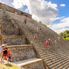 UXMAL, MEXICO - NOV 4, 2016: Great Pyramid, Uxmal, an ancient Maya city of the classical period. One of the most important archaeological sites of Maya culture. UNESCO World Heritage site, License Type: media, Download Time: 2025-05-10T15:50:10.000Z, User: bhealy950, Editorial: true, purchase_order: 65050 - Digital Destinations and Articles, job: Lonely Planet Online Editorial, client: Best places in Mexico, other: Brian Healy