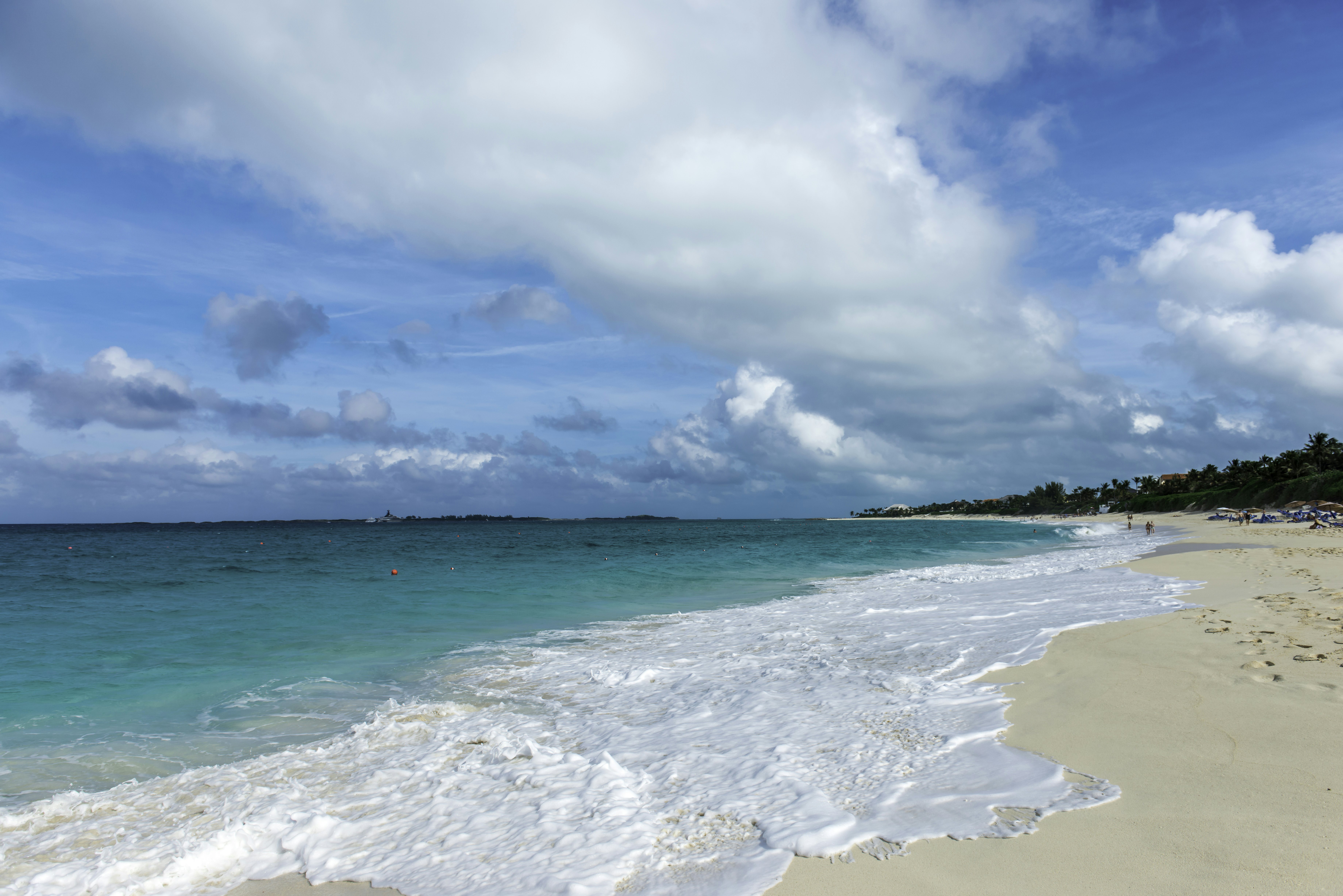 Cabbage Beach, Bahamas.