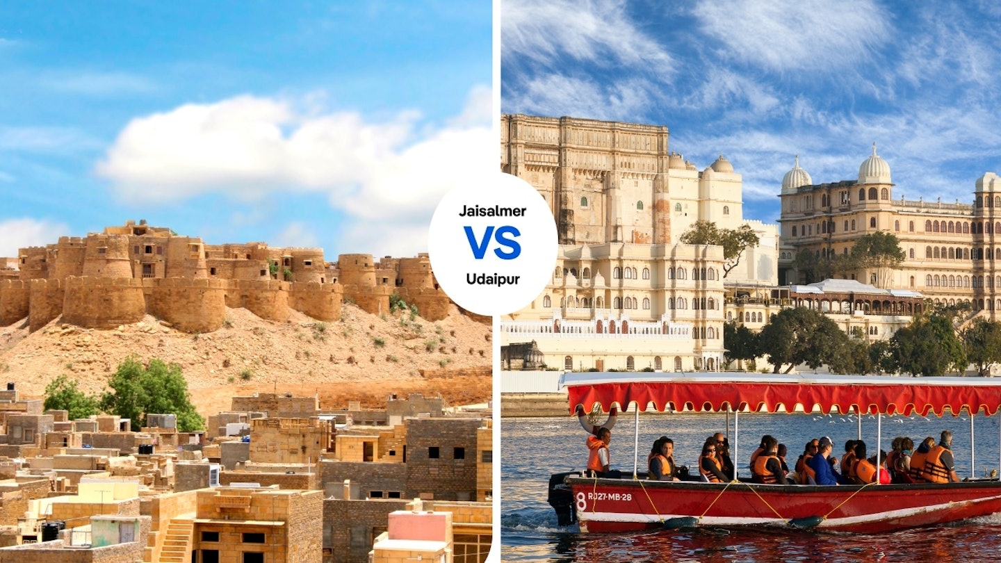 Jaisalmer versus Udaipur