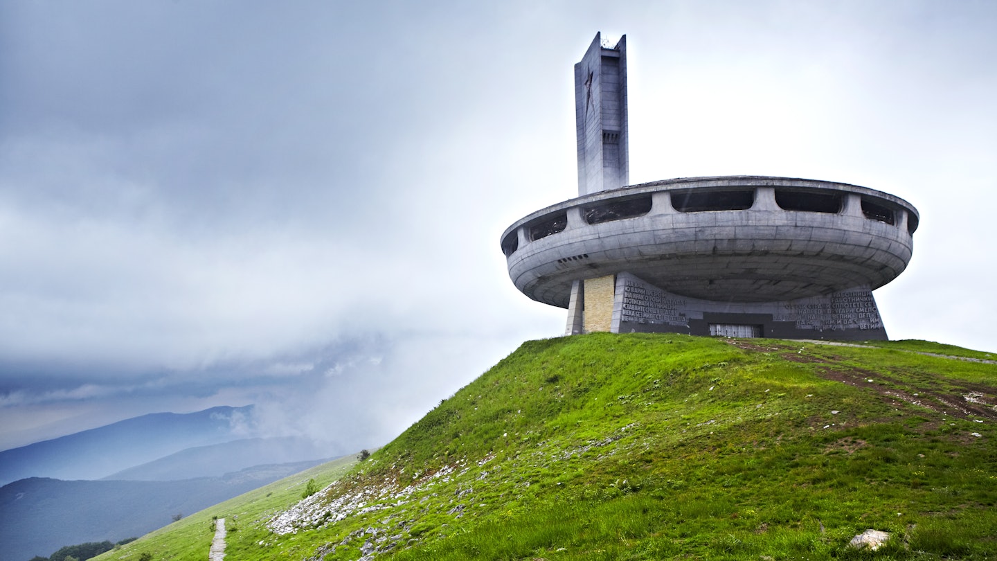 Situated on hill above Balkan Peninsula sits now derelict Buzludzha Monument, once headquarters.of Bulgarian communism.
Issue 57, acrosstheplanet, Lonely Planet Traveller Magazine