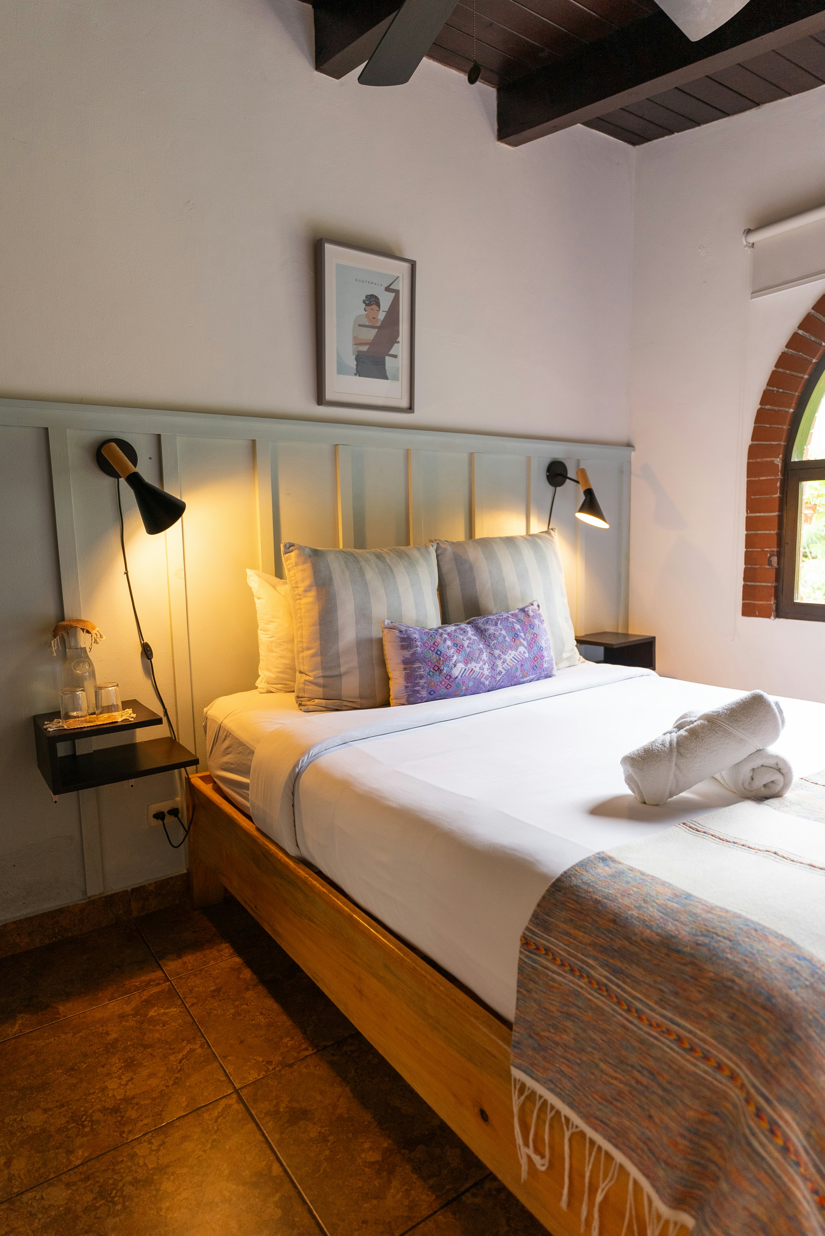 A private bedroom at Maya Papaya Hostel