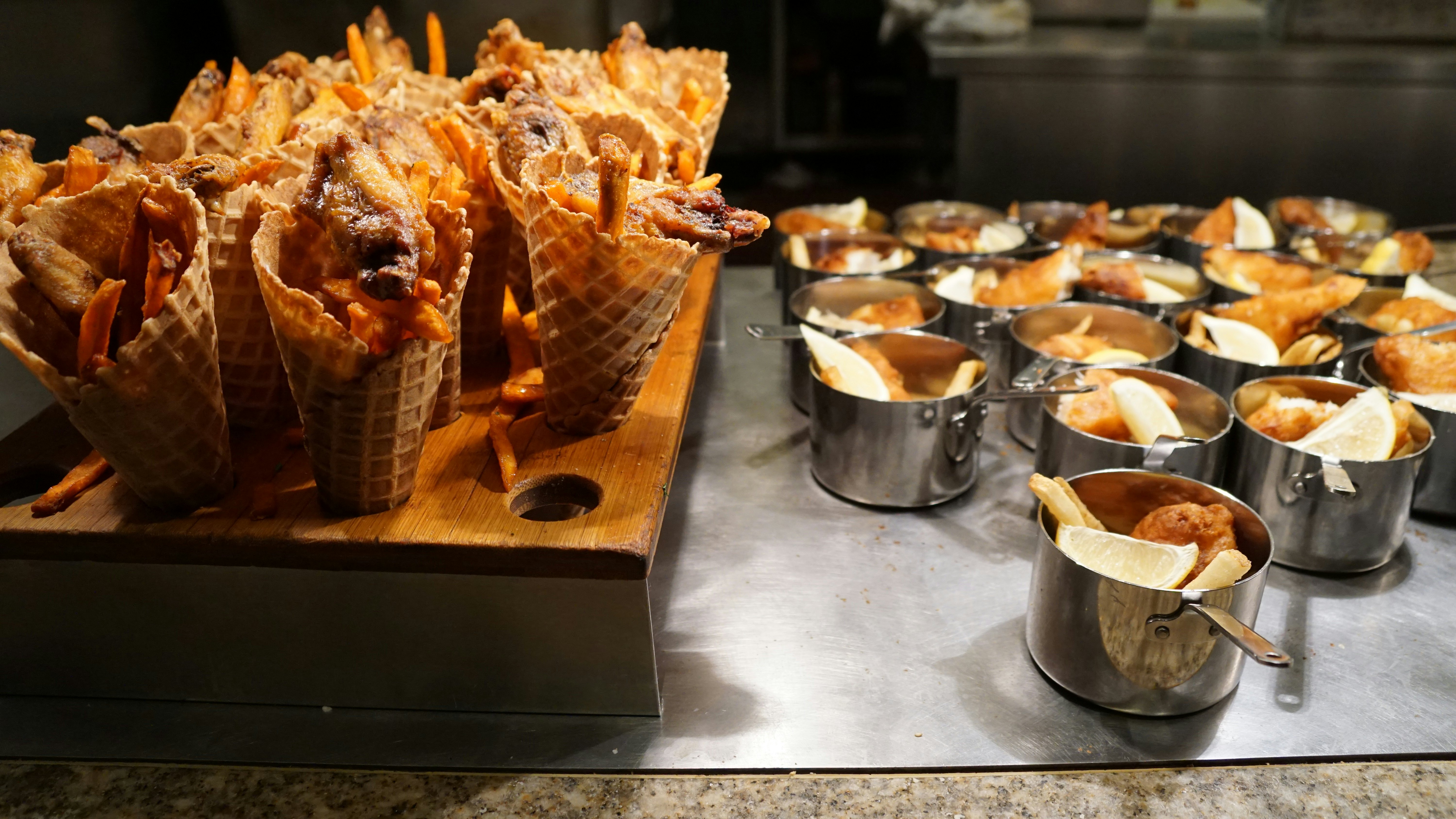 LAS VEGAS, NV - OCT 28: Bacchanal Buffet at Caesars Palace Las Vegas Hotel & Casino in Nevada, as seen on Oct 28, 2015. It offers over 500 daily dishes.  License Type: media  Download Time: 2022-02-15T16:04:07.000Z  User: gwencotter  Is Editorial: Yes  purchase_order: